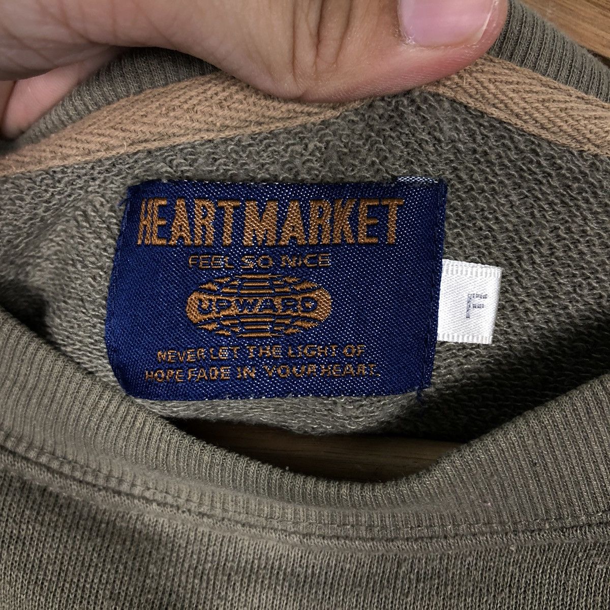 Blue Blue Japan 🔥90’s Vintage Heart Market Blue Blue Japan Sweatshirt Size US M / EU 48-50 / 2 - 10 Thumbnail