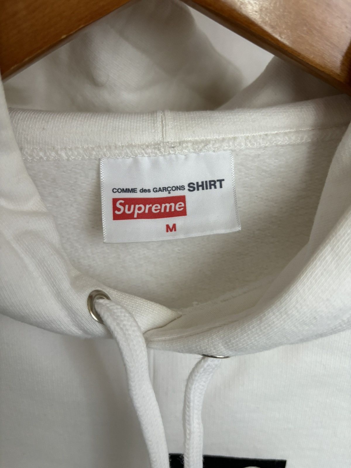 Comme des Garcons × Supreme Supreme Comme des Garçons split box logo sweatshirt Size US M / EU 48-50 / 2 - 2 Thumbnail