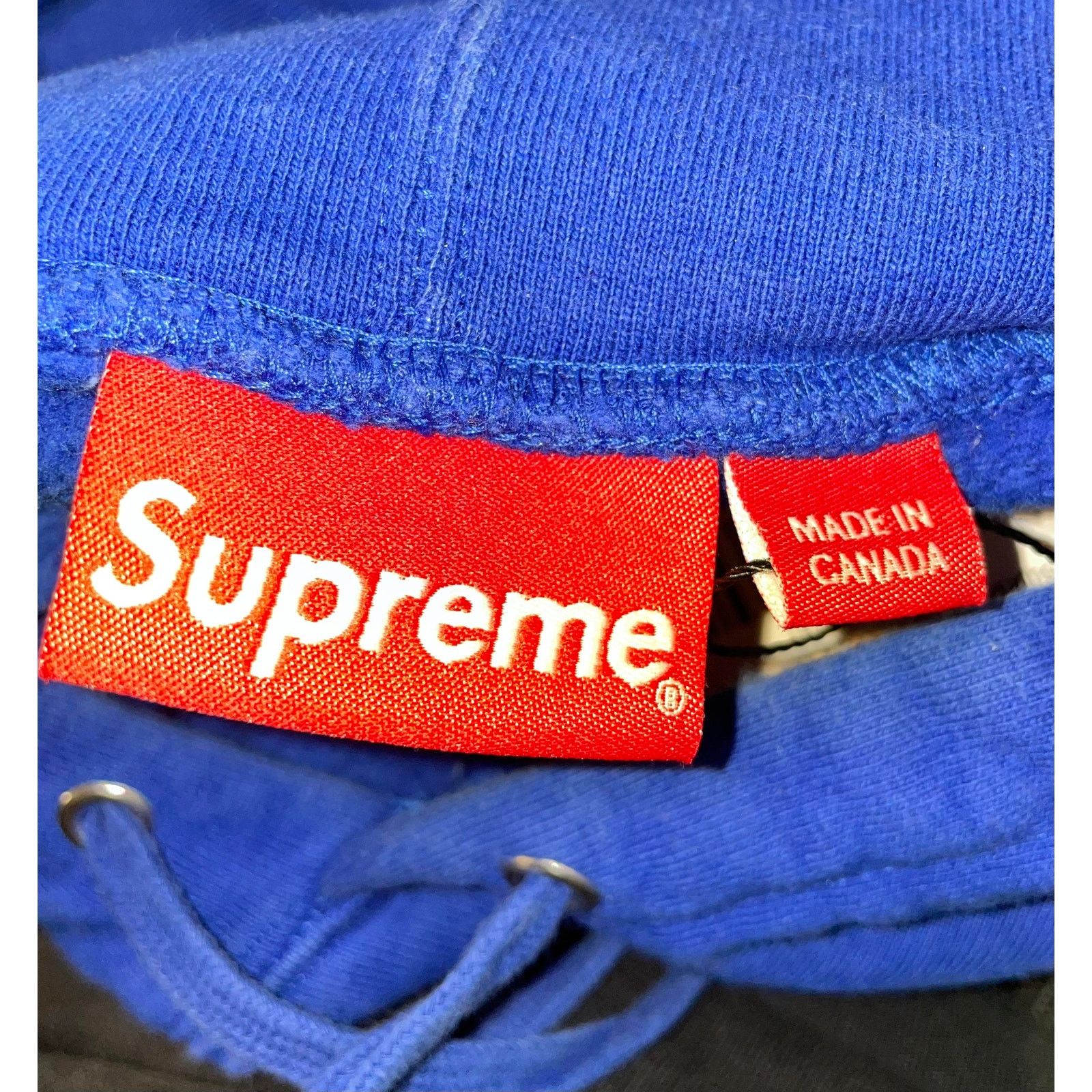 Supreme Supreme A Blue Hoodie Size L / US 10 / IT 46 - 8 Thumbnail
