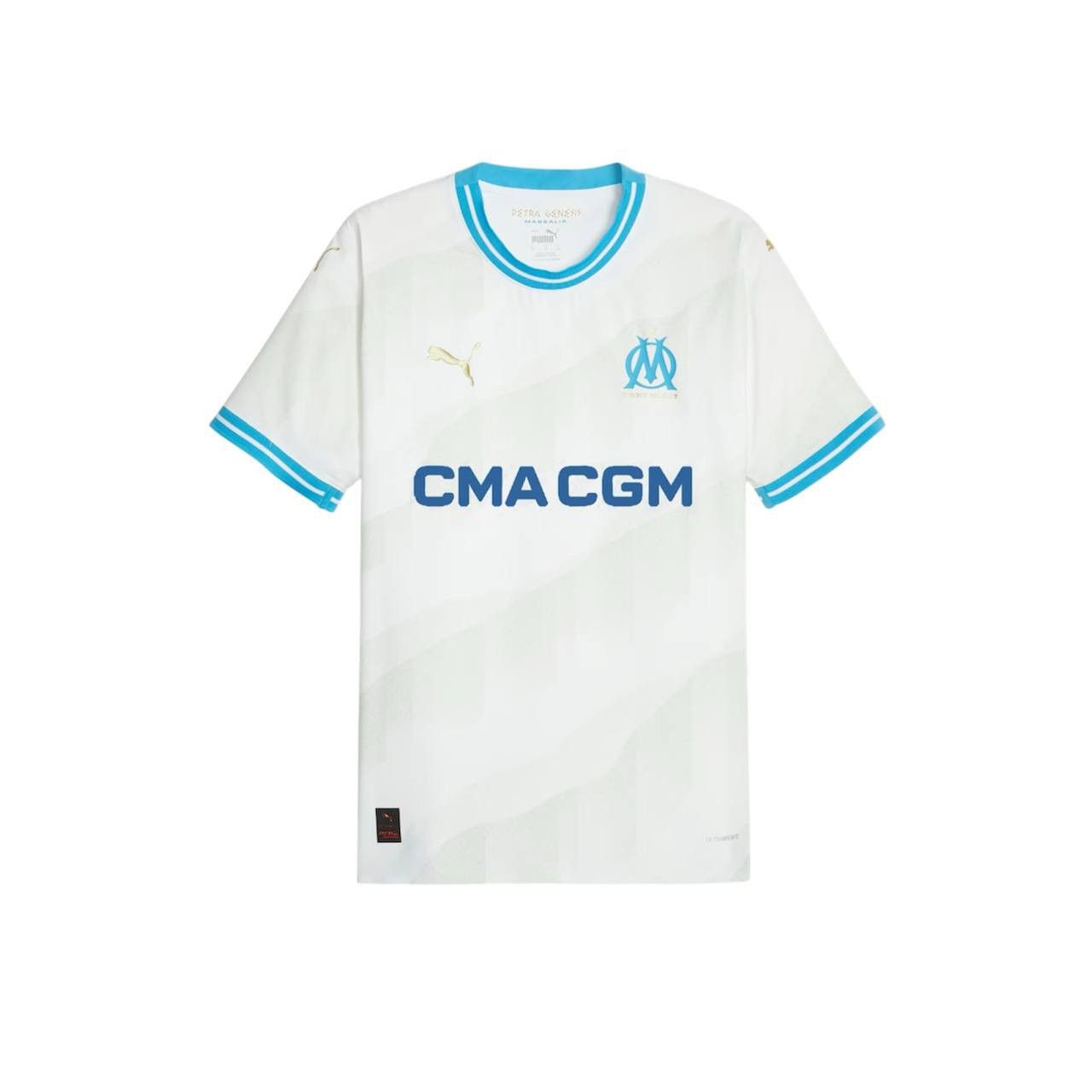 2023/24 OLYMPIQUE MARSEILLE HOME PUMA SOCCER FOOTBALL JERSEY