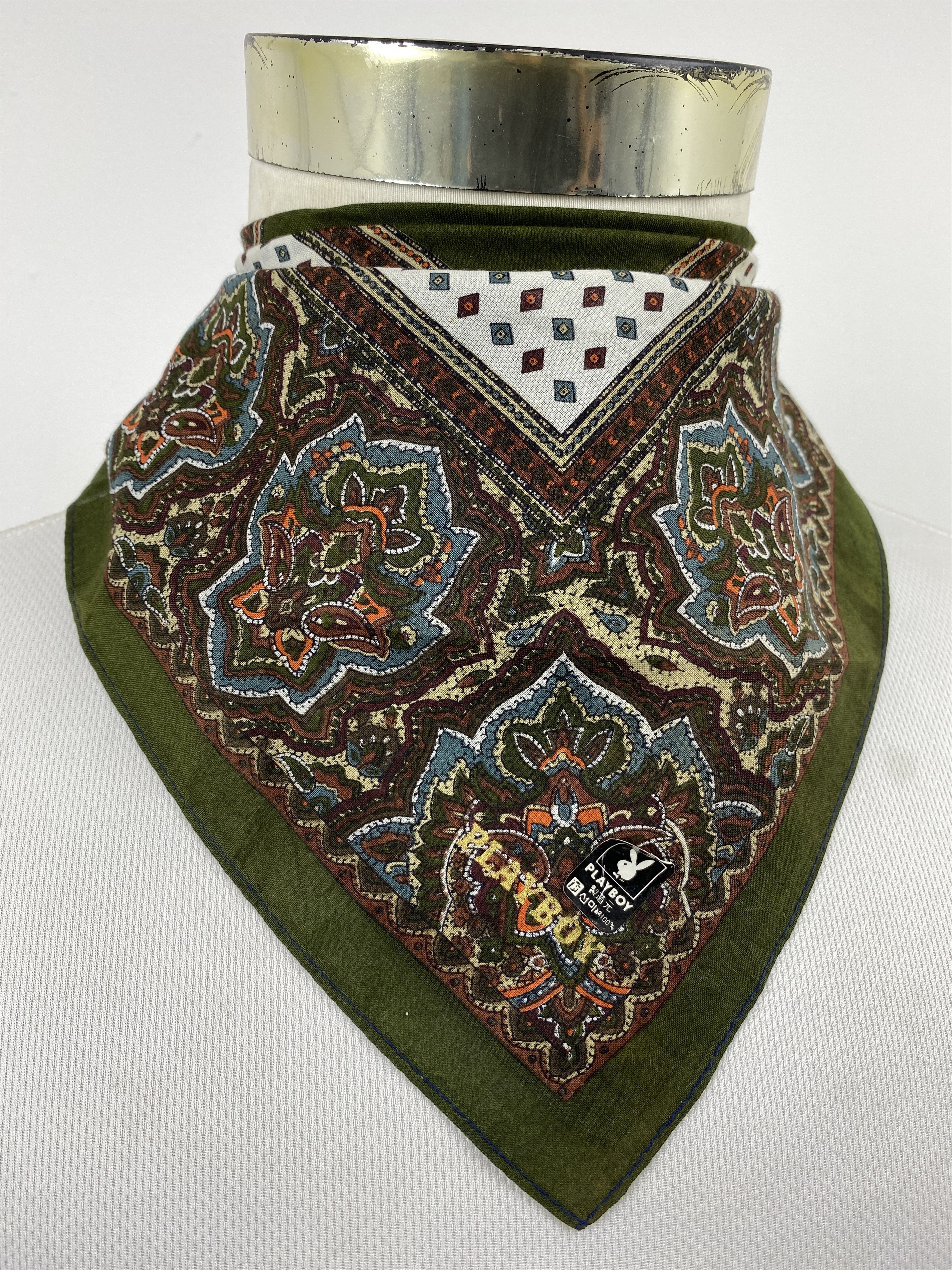 Playboy Vintage Playboy Handkerchief / Neckerchief HKC1153 Size ONE SIZE - 2 Thumbnail