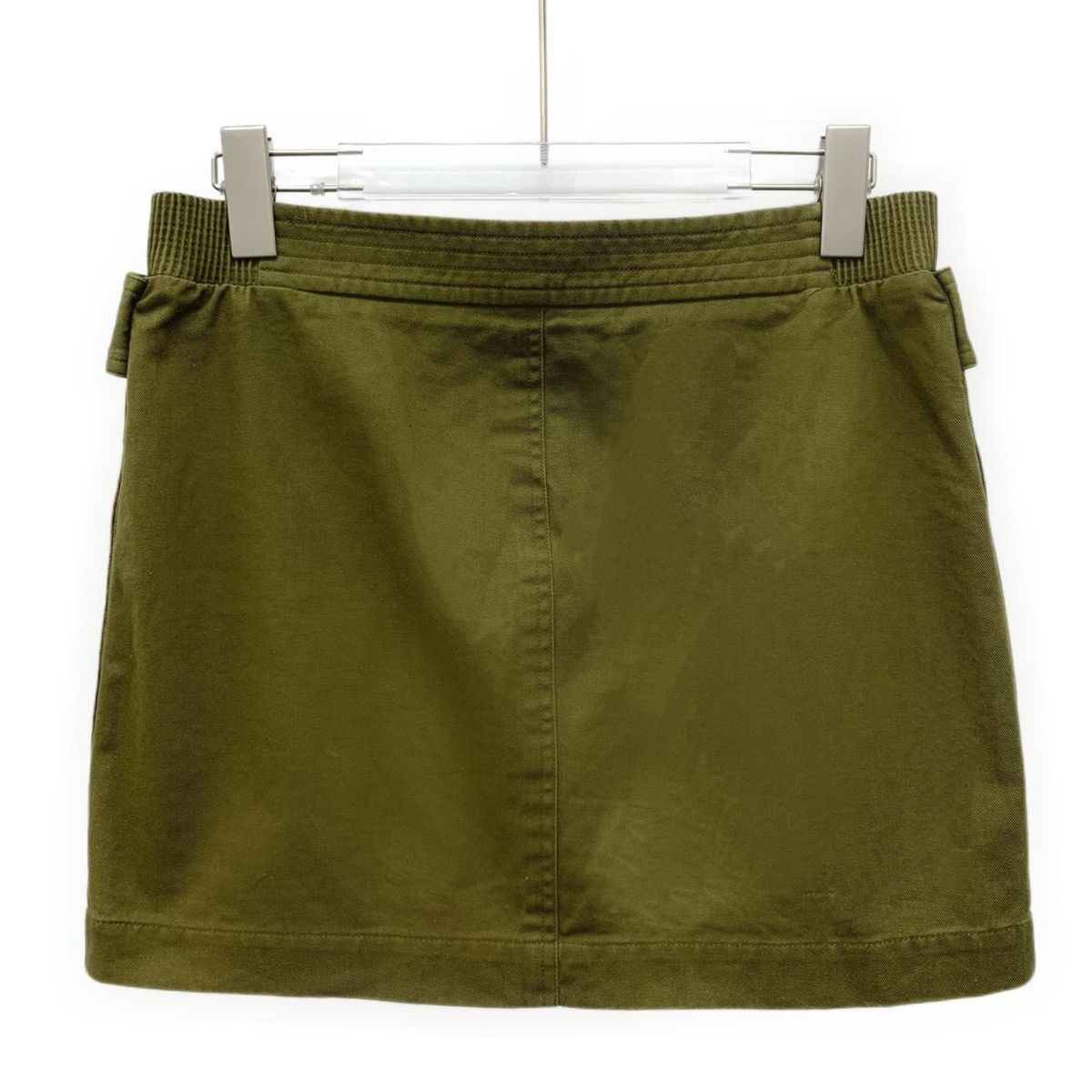 Yves Saint Laurent Yves Saint Laurent Army Green Button Design Mini Skirt K26WX Size 25" / US 0 / IT 36 - 2 Thumbnail