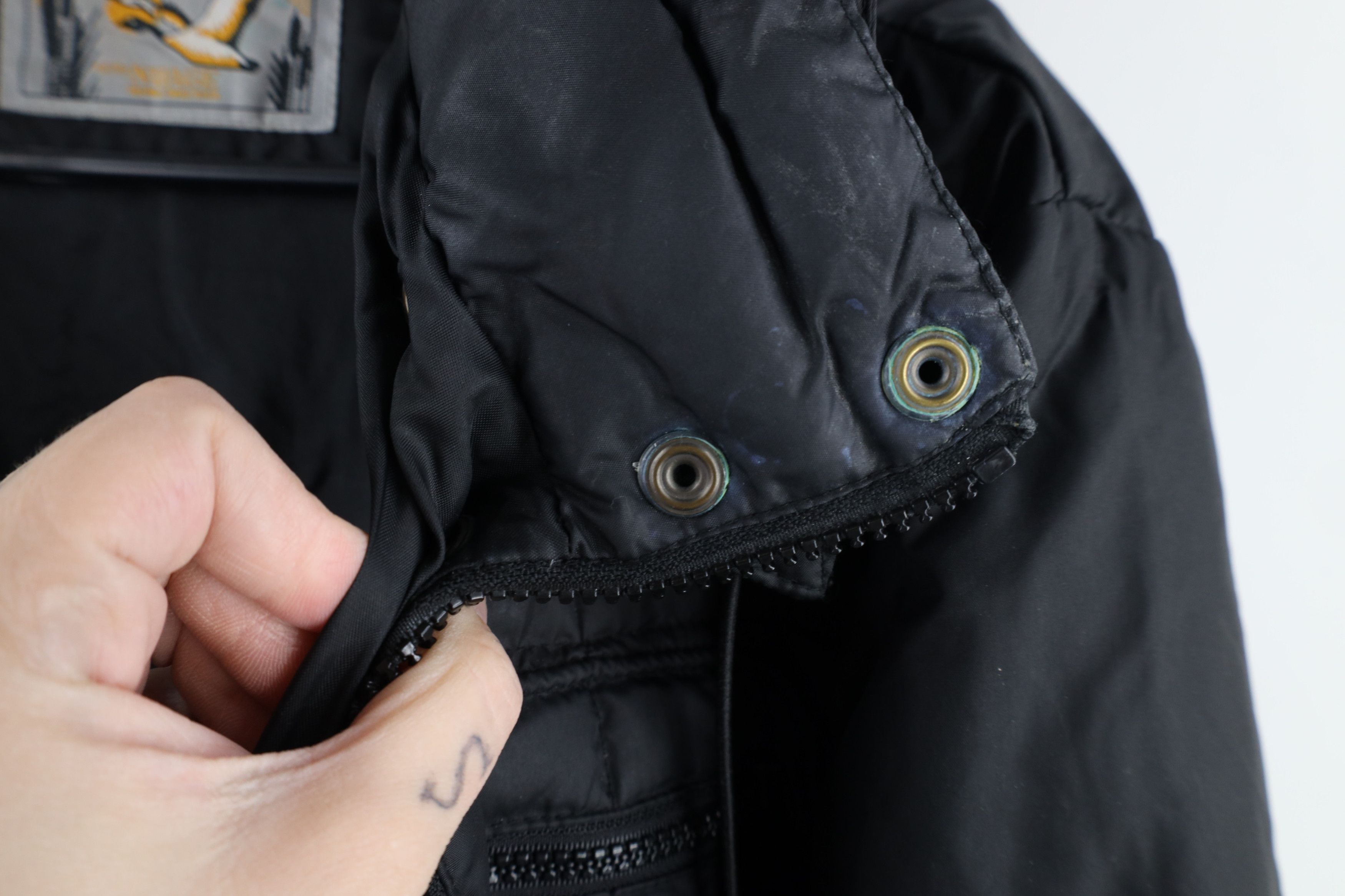 Vintage Vintage 90s Streetwear Fill Full Length Hooded Puffer Jacket Size M / US 6-8 / IT 42-44 - 10 Thumbnail