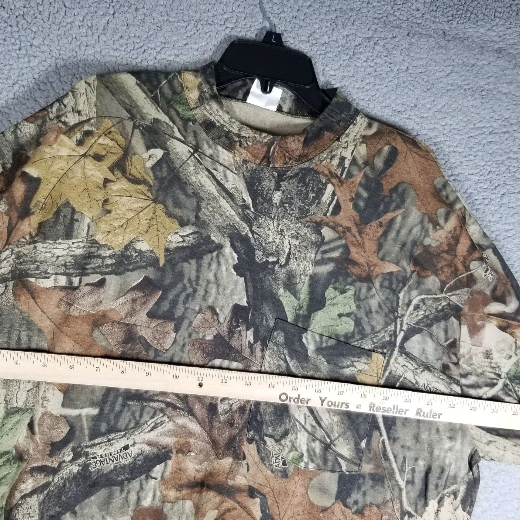 Vintage VTG Tar Heel Sports Outdoors Timber Shirt Mens XL Camouflage Long Sleeve Pocket Tee - 90s Vintage Camo T-Shirt with Pockets Size US XL / EU 56 / 4 - 5 Thumbnail