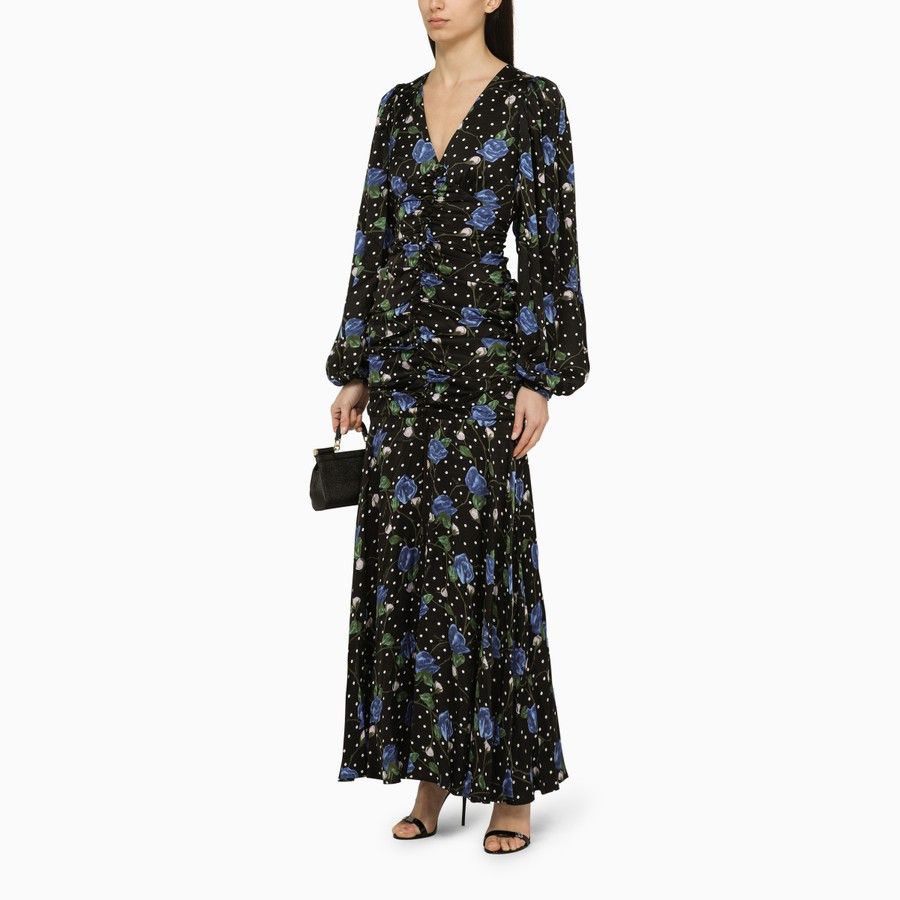 ROTATE o1d2blof0924 Maxi Dress in Multicolor Size S / US 4 / IT 40 - 2 Thumbnail