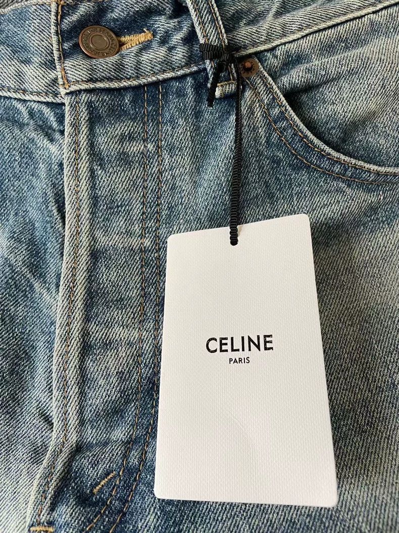 Celine Celine Wash Edged Denim Jeans Size 28 Size US 28 / EU 44 - 5 Thumbnail