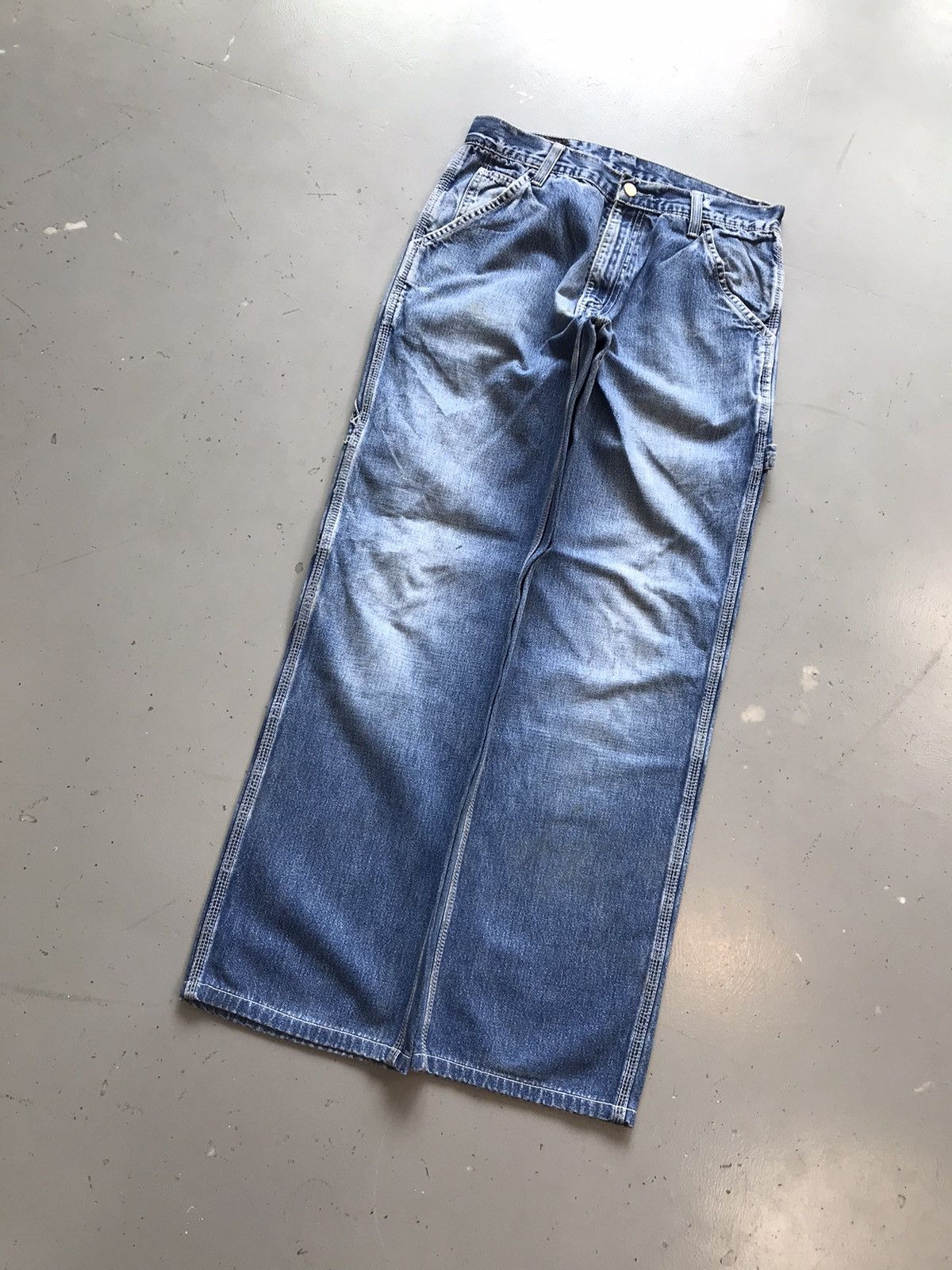 Levi's × Vintage Vintage Levi’s orange tab straight fit carpenter denim Size US 30 / EU 46 - 3 Thumbnail