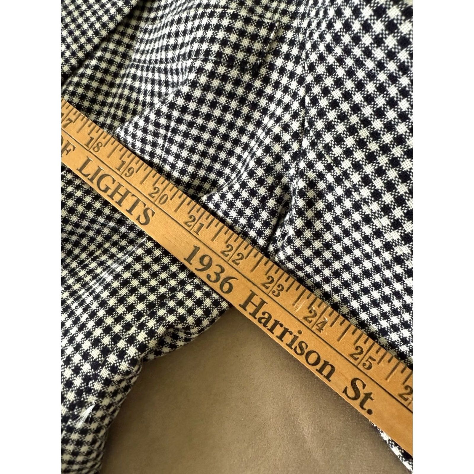 Laura Ashley VINTAGE Laura Ashley Blazer Work Wear Jacket Women US 14 White Gingham 90s Size XL / US 12-14 / IT 48-50 - 5 Thumbnail