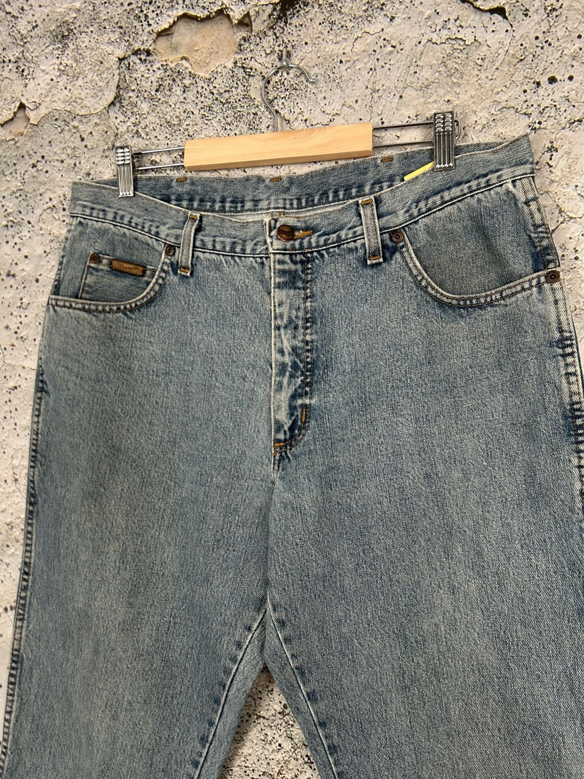 Vintage Vintage Wrangler Baggy Wide Legs Denim Pants Jeans 90s Size US 36 / EU 52 - 4 Thumbnail