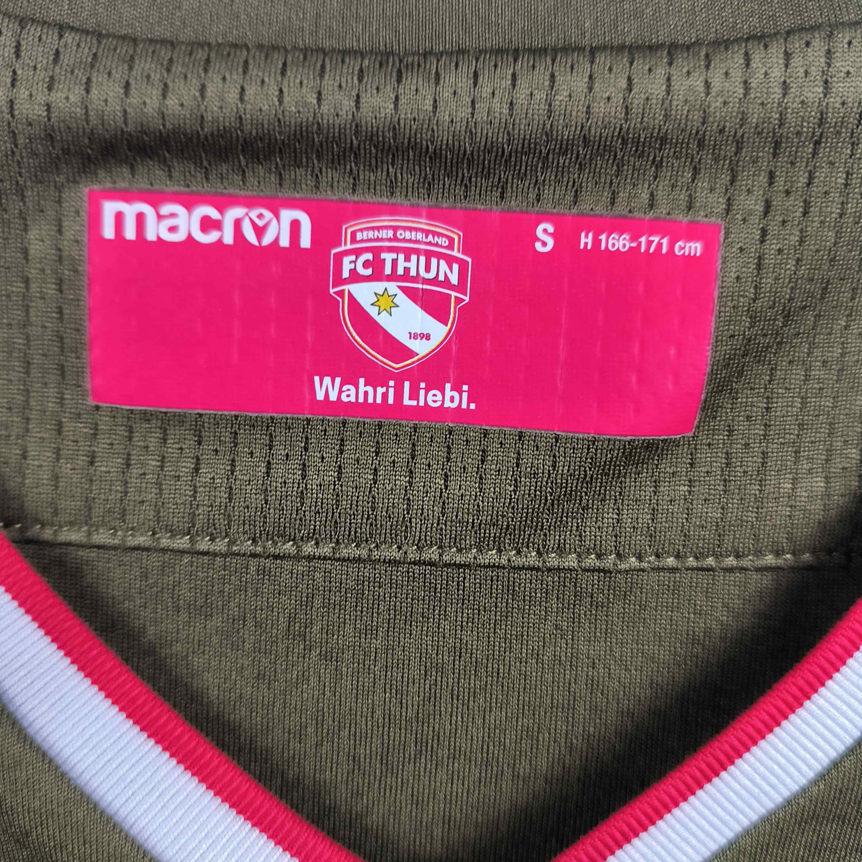 Macron FC Thun 2020-21 Macron away #10 football jersey shirt size S Size US S / EU 44-46 / 1 - 4 Thumbnail