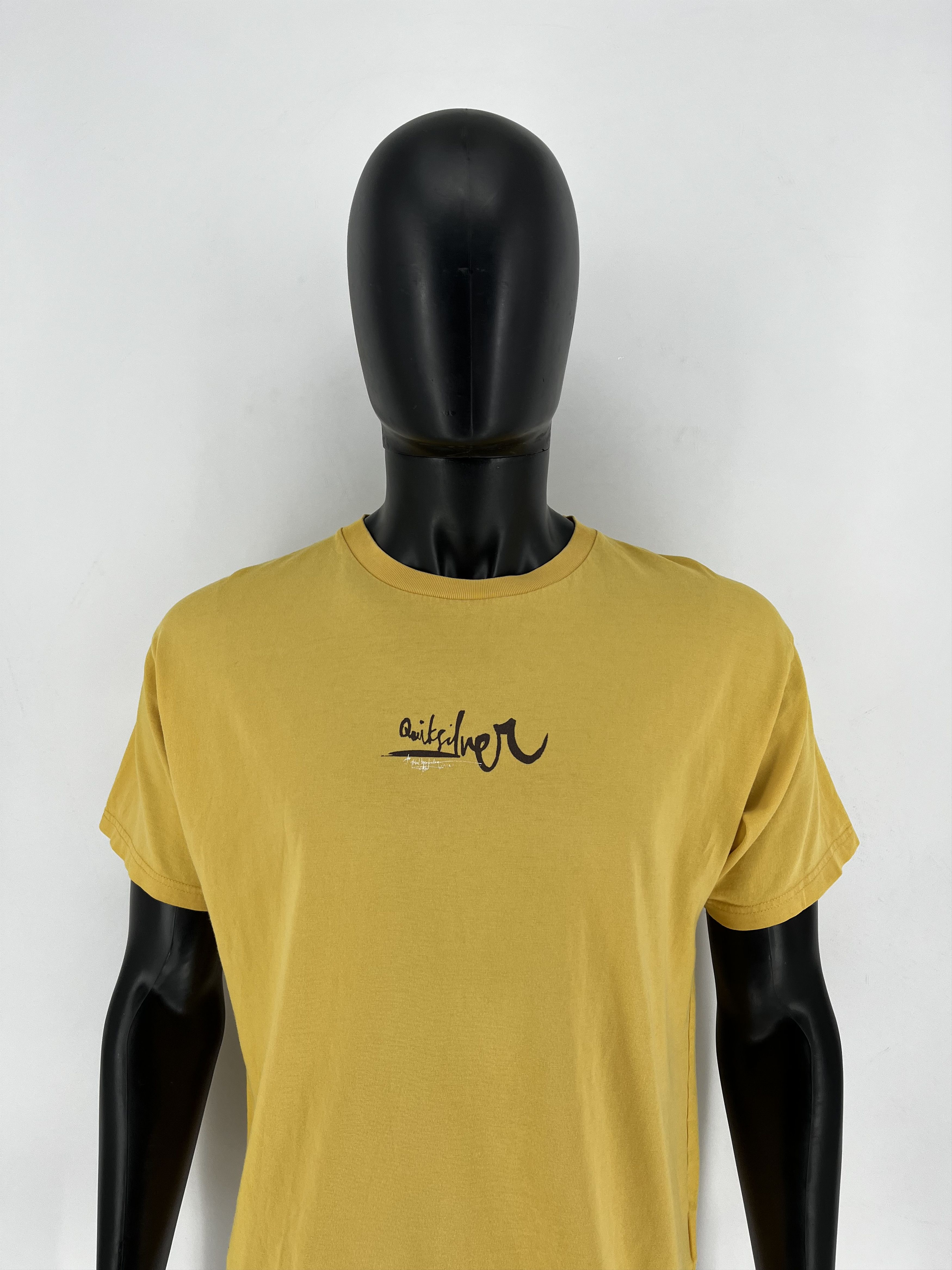 Quicksilver Vintage Quiksilver T-Shirt Size M Yellow Surf Skateboard y2k Size US M / EU 48-50 / 2 - 1 Thumbnail