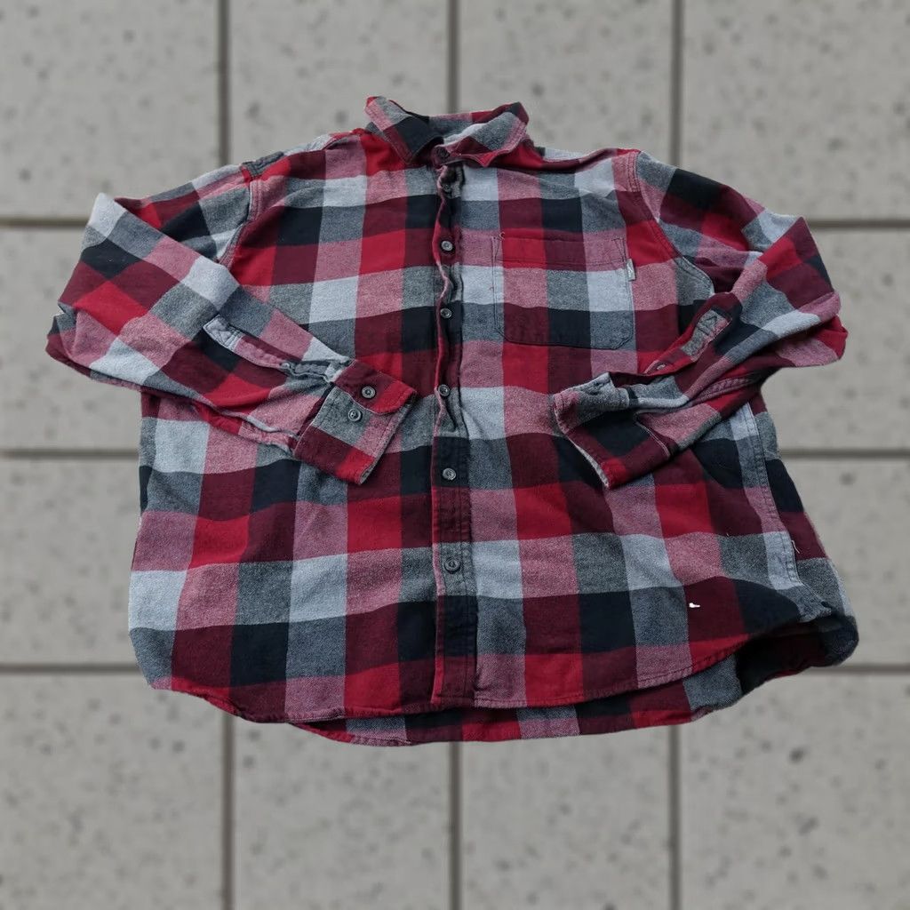 Eddie Bauer Eddie Bauer Shirt Mens 2XL Red Plaid Flannel Button-Up Long Sleeve Casual Outdoor Size US XXL / EU 58 / 5 - 1 Thumbnail