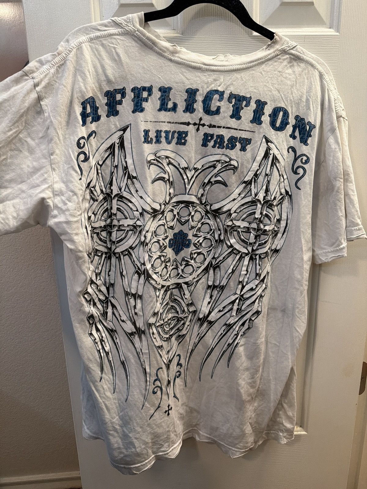 Affliction Thrashed Affliction Shirt Size US XL / EU 56 / 4 - 2 Thumbnail