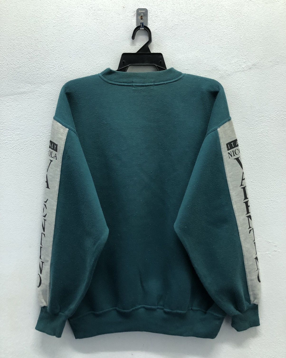 Other Nicola Valentino Italy Retro Colorblock Sweatshirt Size US L / EU 52-54 / 3 - 2 Thumbnail