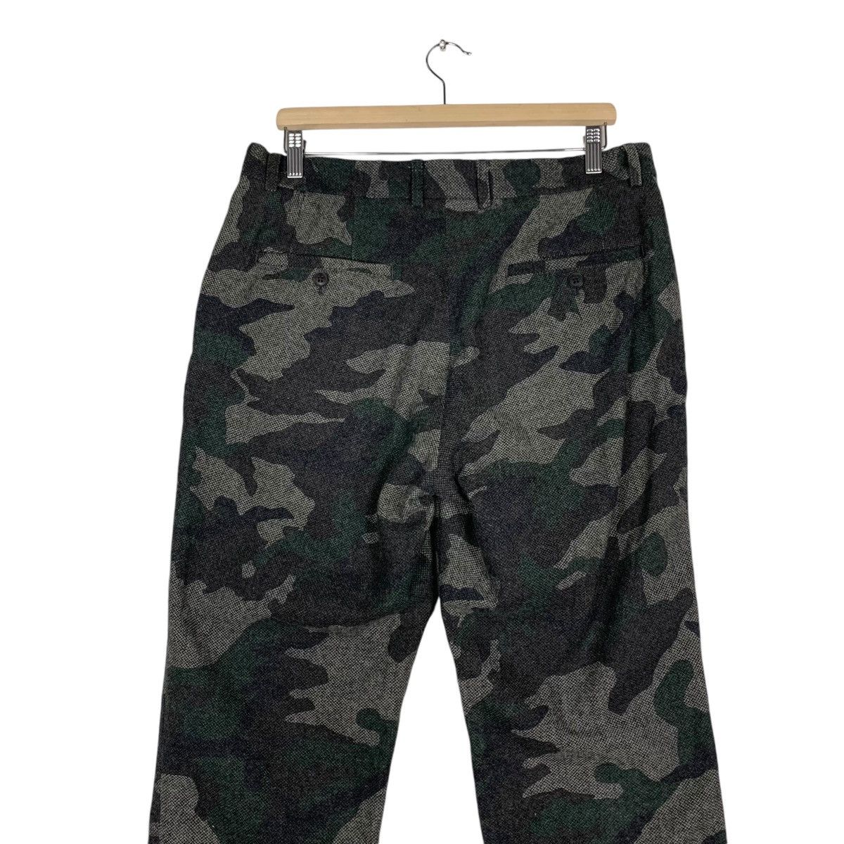 Global Work GLOBAL WORK Green Camo Casual Pant #1384-C63 Size US 34 / EU 50 - 9 Thumbnail
