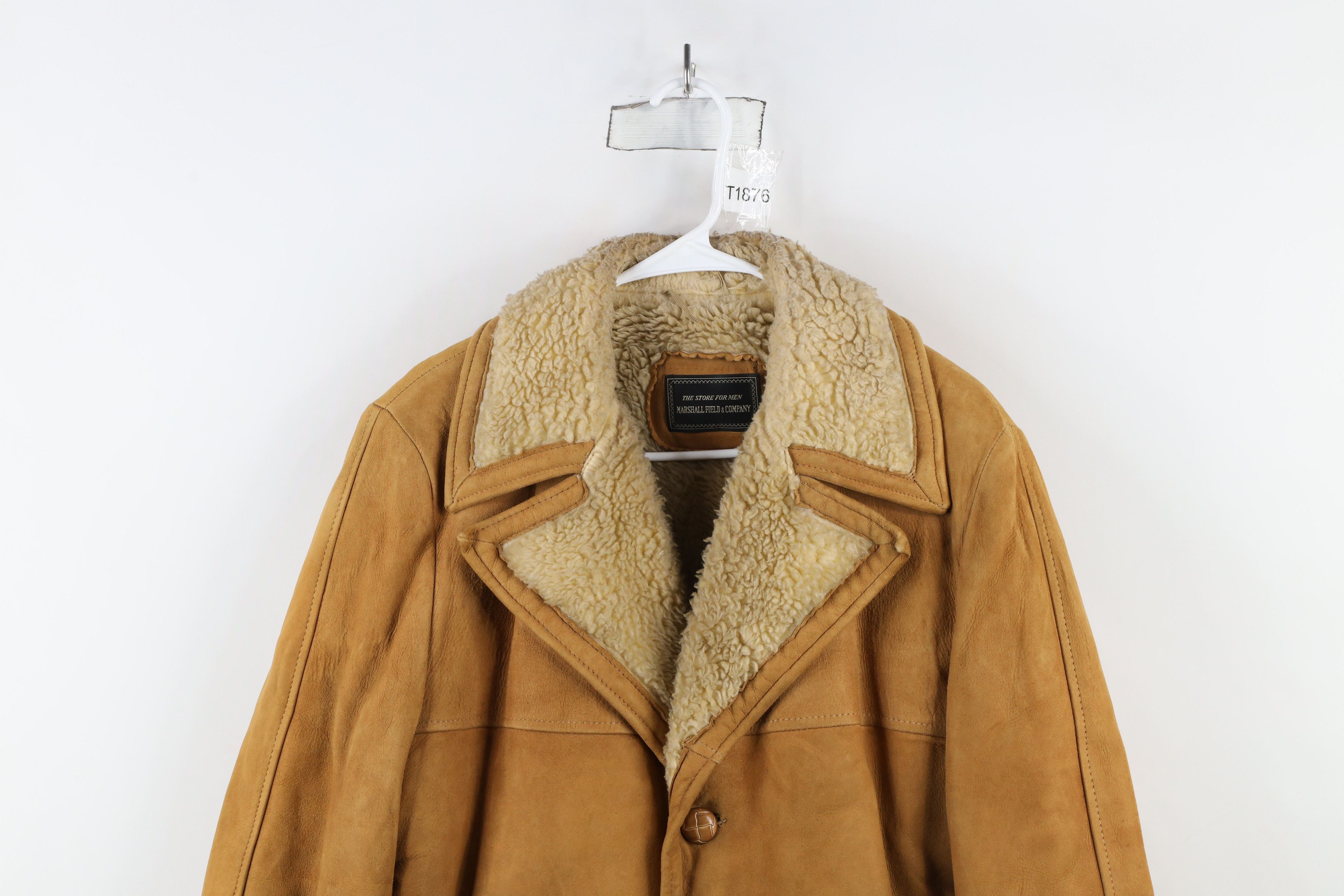 Vintage Vintage 60s Streetwear Leather Shearling Marlboro Man Jacket Size US L / EU 52-54 / 3 - 2 Thumbnail