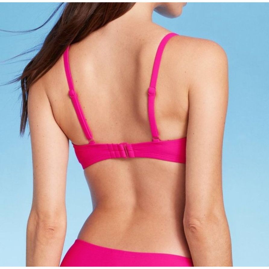 Other Shade & Shore - Women's Ring Detail Hidden Underwire Bikini Size ONE SIZE - 2 Thumbnail