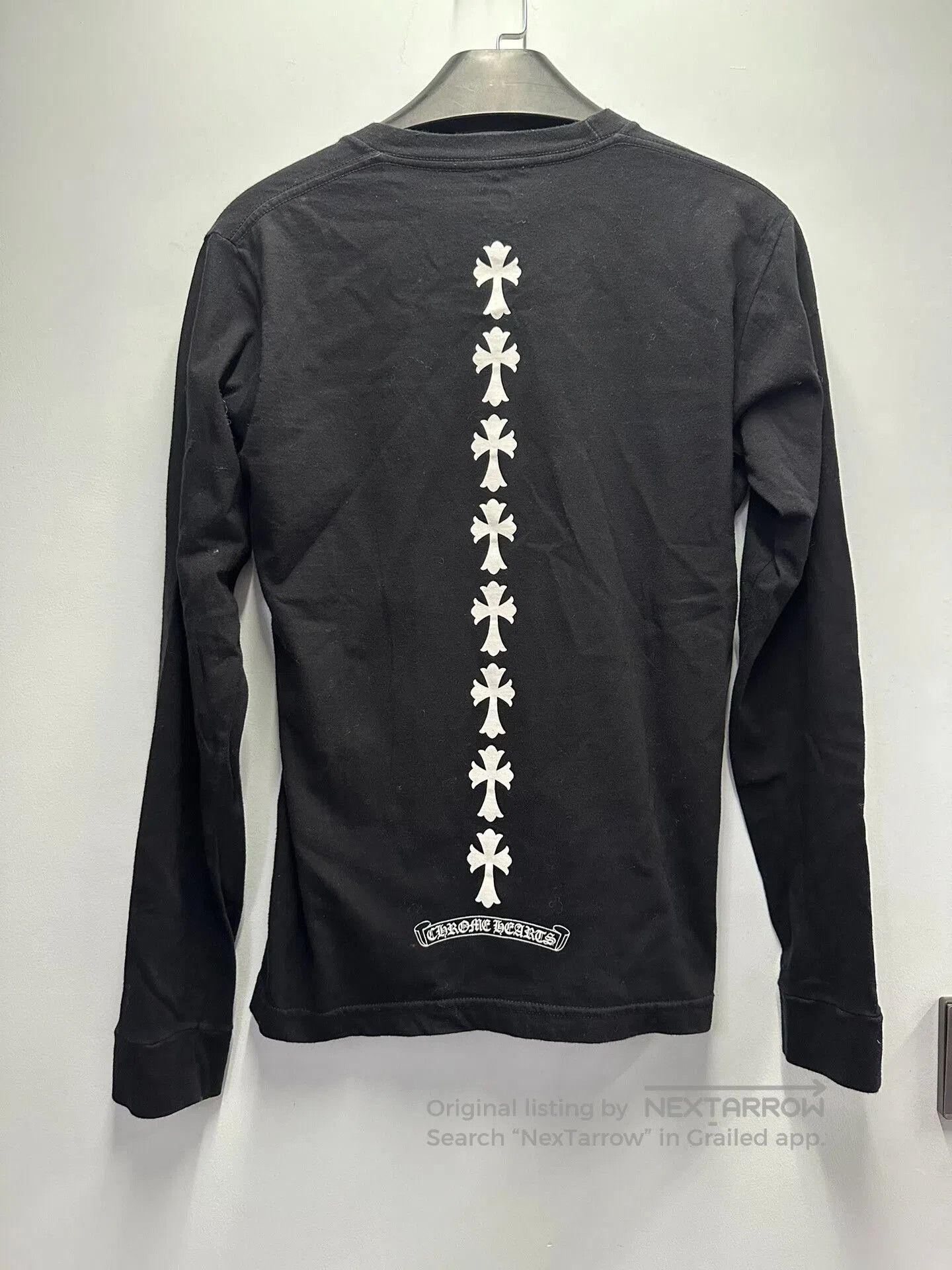 Chrome Hearts Chrome Hearts Black Long Sleeve Top. Size L / US 10 / IT 46 - 4 Thumbnail