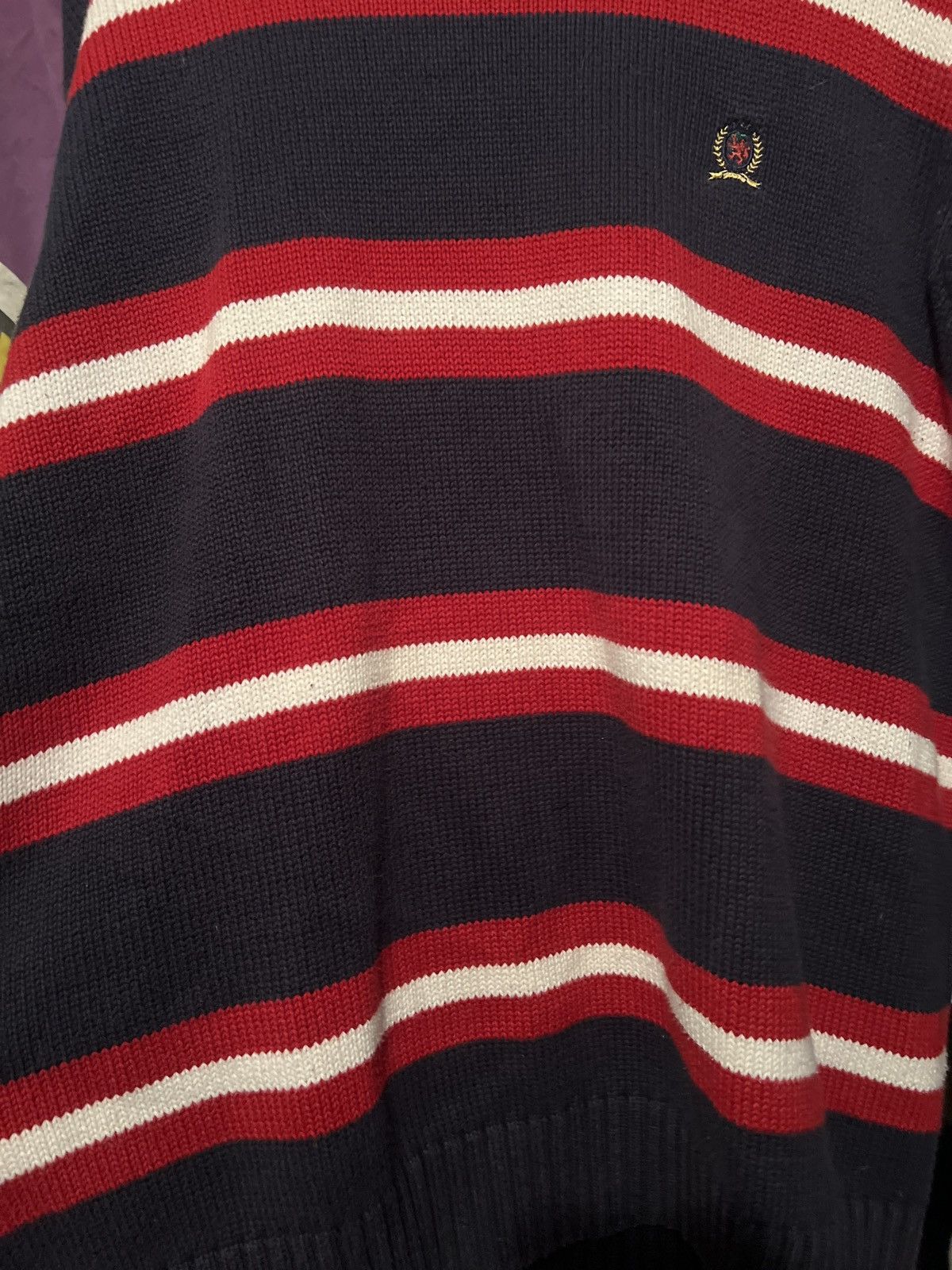 Tommy Hilfiger Vintage Tommy Hilfiger knit pullover Size US L / EU 52-54 / 3 - 3 Thumbnail