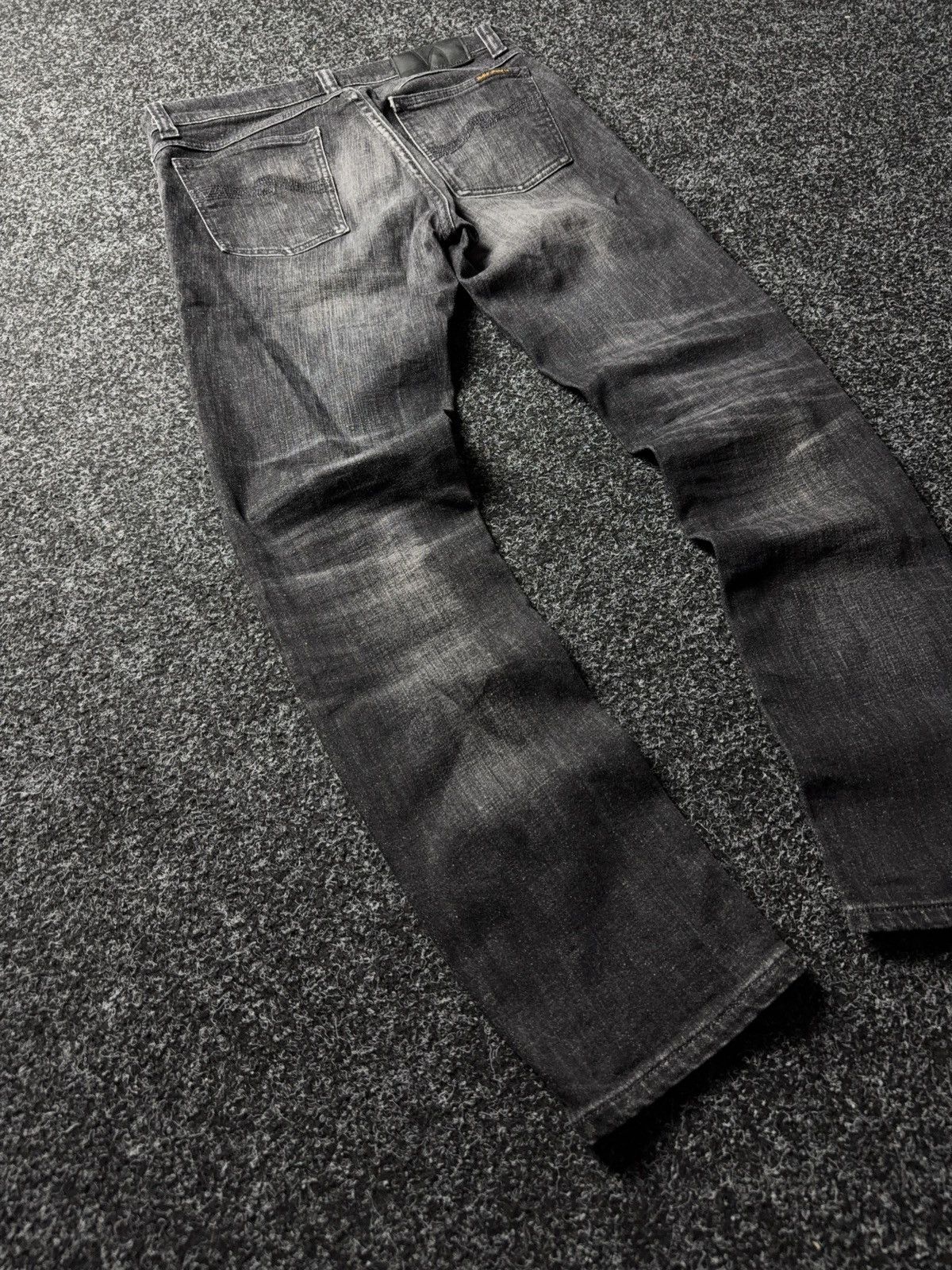 Nudie Jeans Luxury 00s Nudie Jeans Co Black Organic Denim Slim Fit Size US 30 / EU 46 - 12 Thumbnail