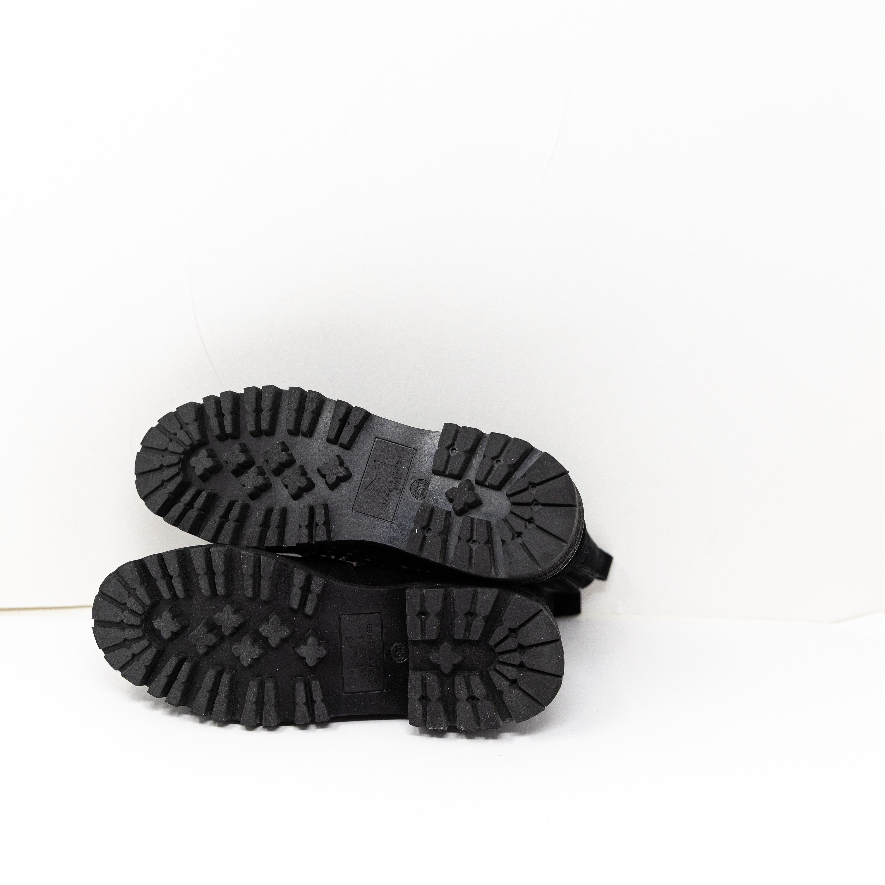 Marc Fisher NEW Marc Fisher Lizzie Genuine Suede Lug Size US 5 / IT 35 - 4 Thumbnail