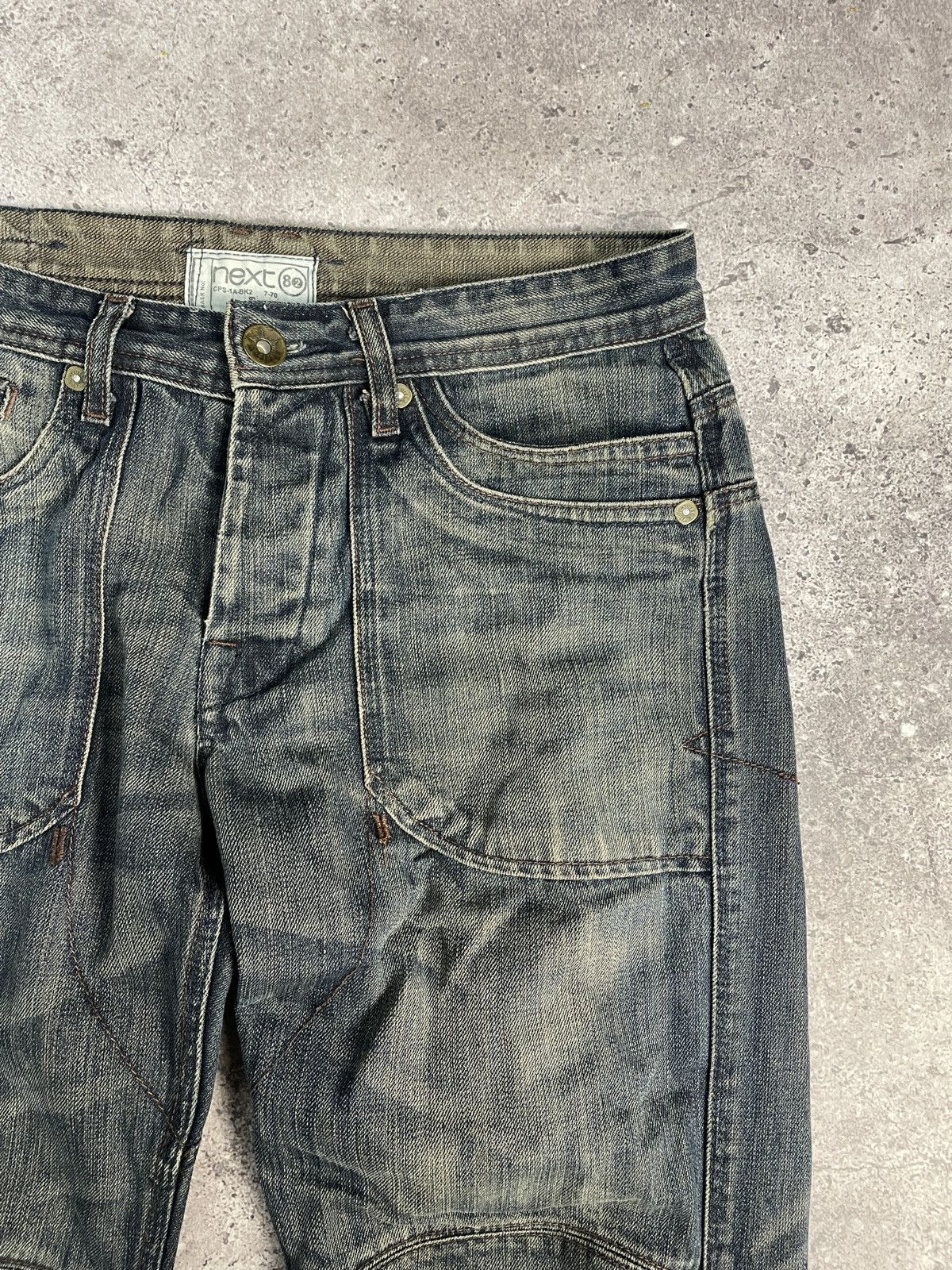 Other Vintage G-Star Raw Denim Jeans Embroidered Big Logo Y2K Size US 32 / EU 48 - 6 Thumbnail