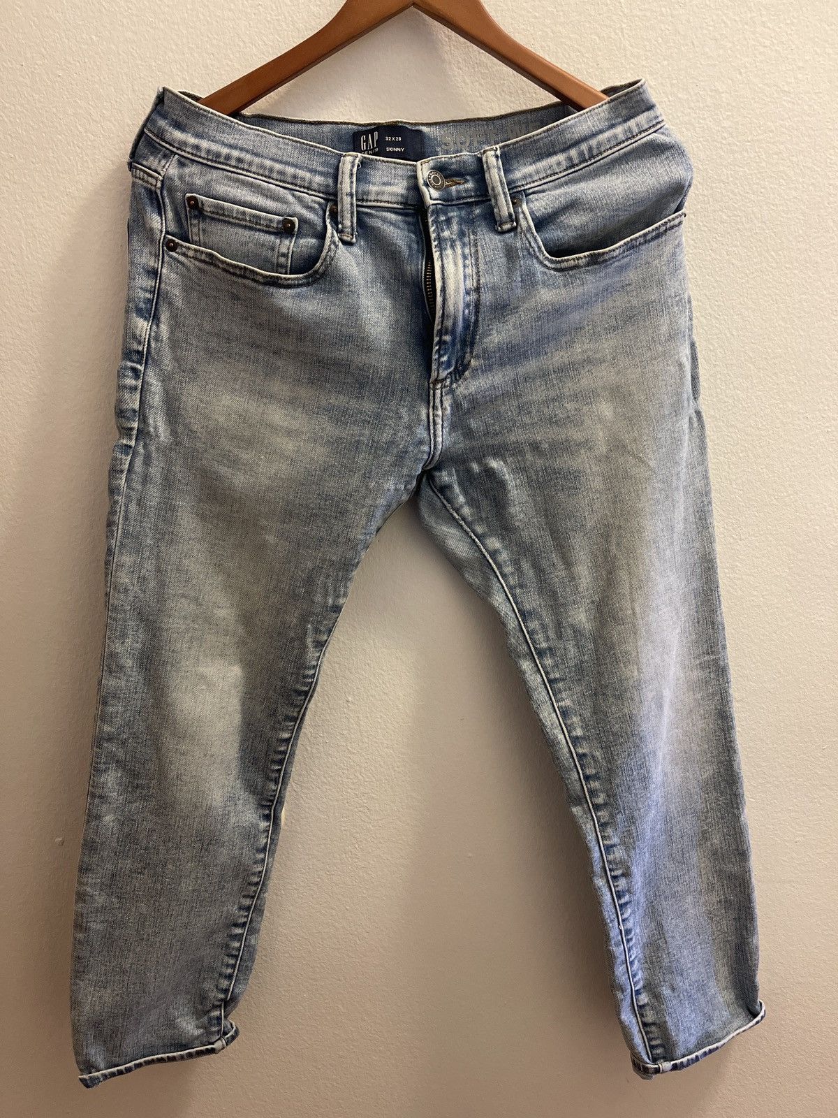 Gap Gap Soft Wear Denim Jeans 32x28 Size US 32 / EU 48 - 1 Thumbnail