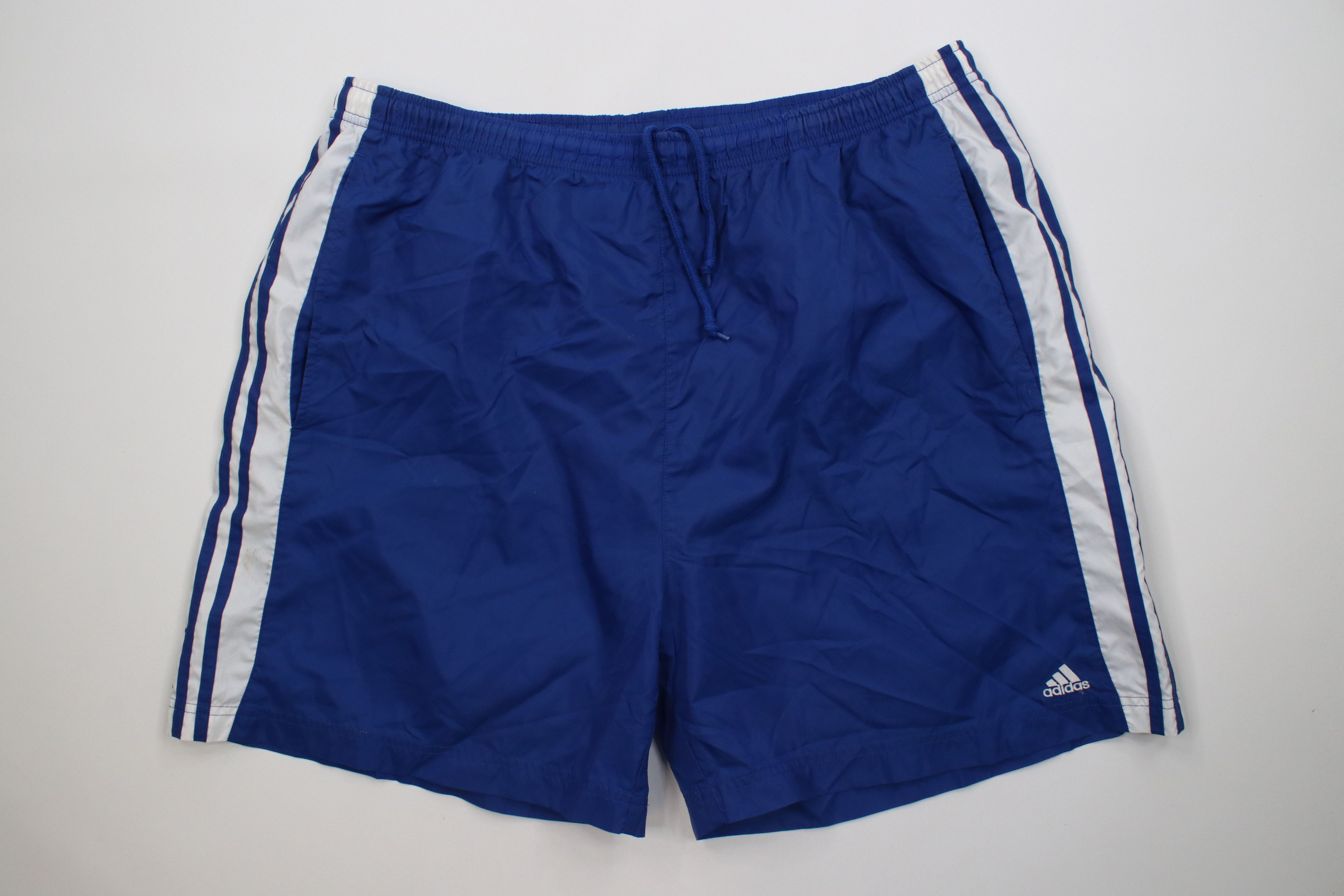 Adidas Vintage Y2K 2001 Adidas Lined Running Jogging Soccer Shorts Size US 36 / EU 52 - 1 Thumbnail