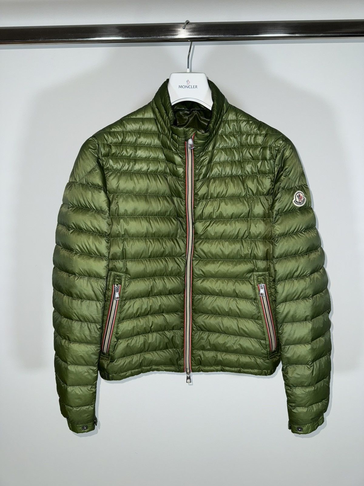 Moncler Moncler Men’s Jacket Daniel Size 2 (S) Green Size US S / EU 44-46 / 1 - 1 Thumbnail