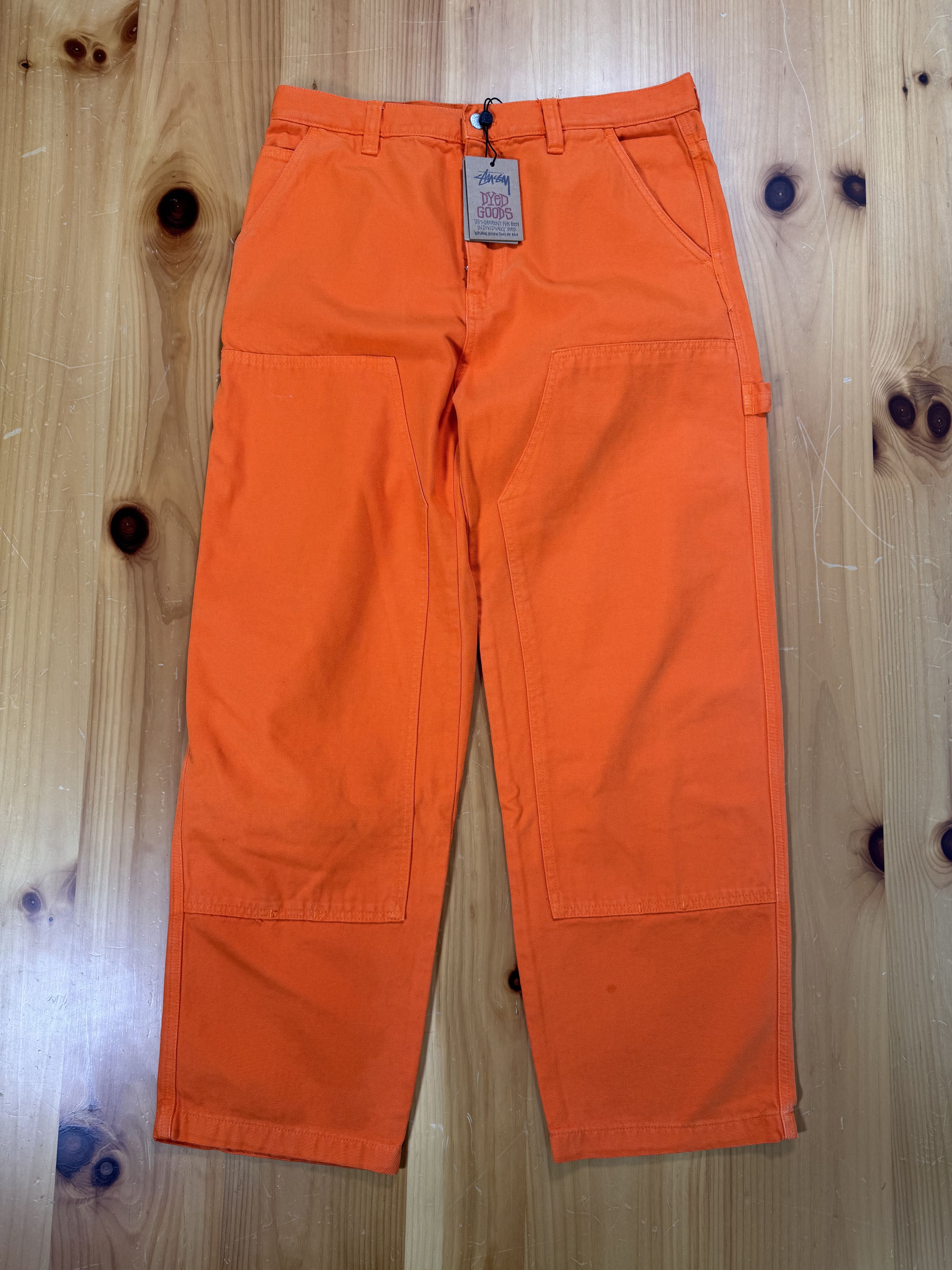 Stussy Stussy Double Knee Carpenter Canvas Pants Size US 34 / EU 50 - 1 Thumbnail