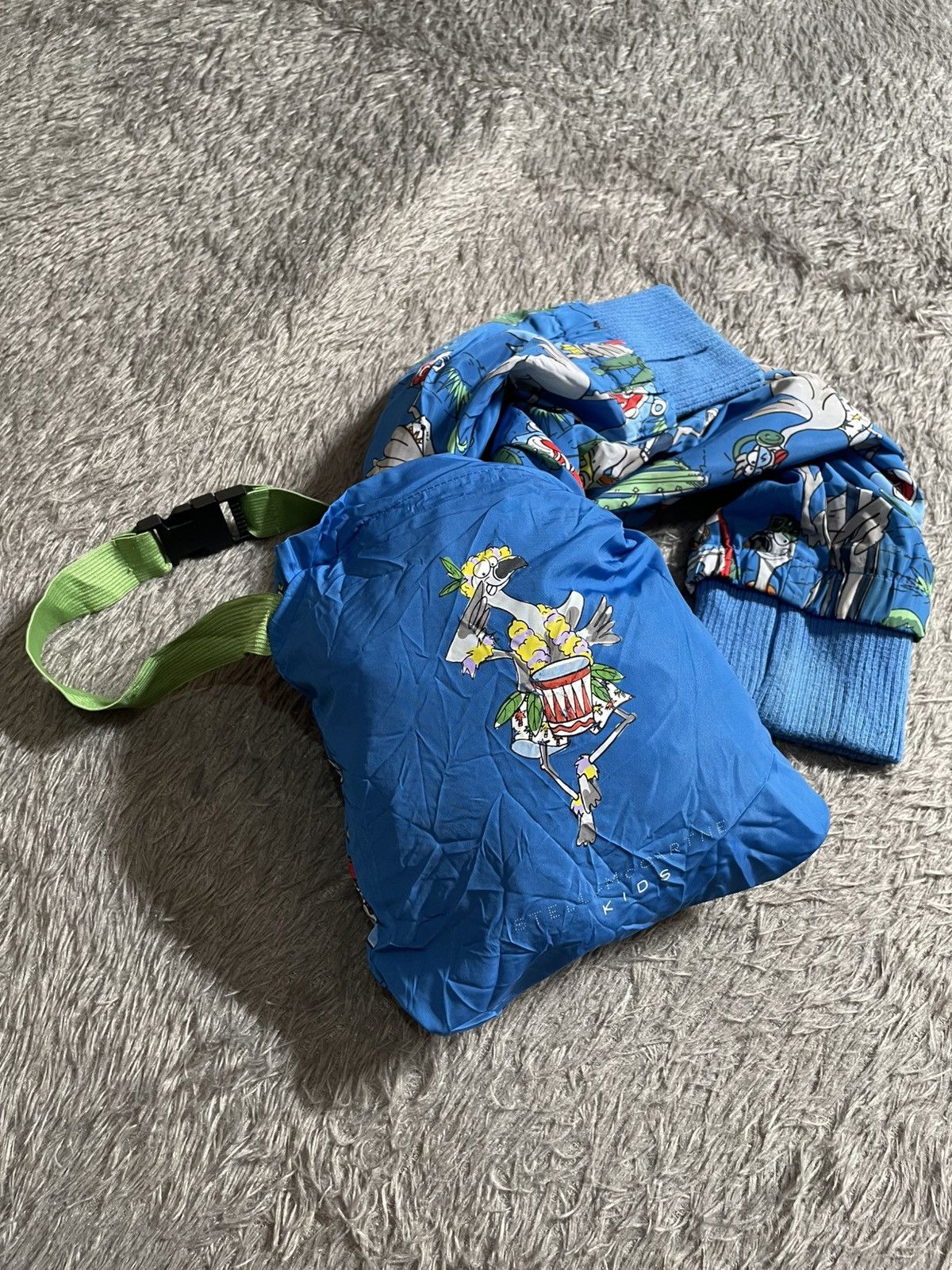 Stella McCartney Stella McCARTNEY Kids Flamingo packable jacket Size US XXS / EU 40 - 2 Thumbnail