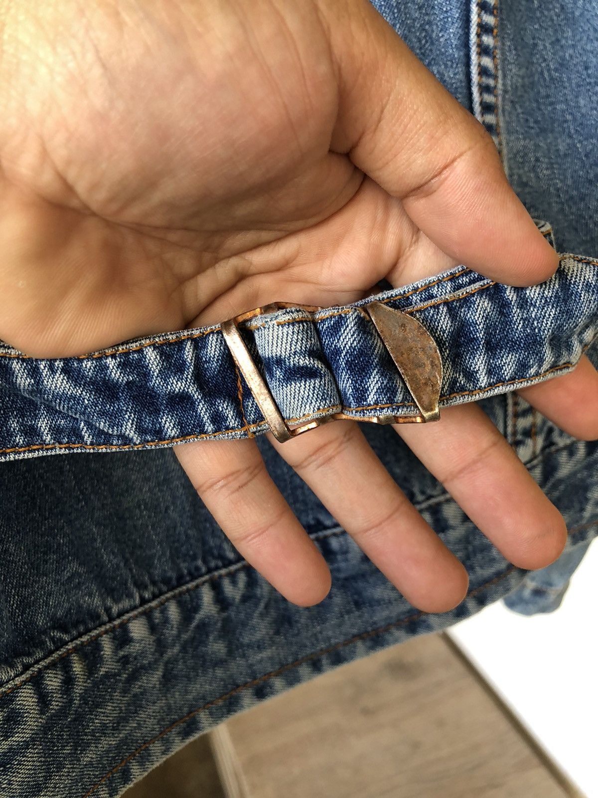 Jean Paul Gaultier Vintage 90s Jean Paul Gaultier Denim Trucker Jacket Size US M / EU 48-50 / 2 - 15 Thumbnail