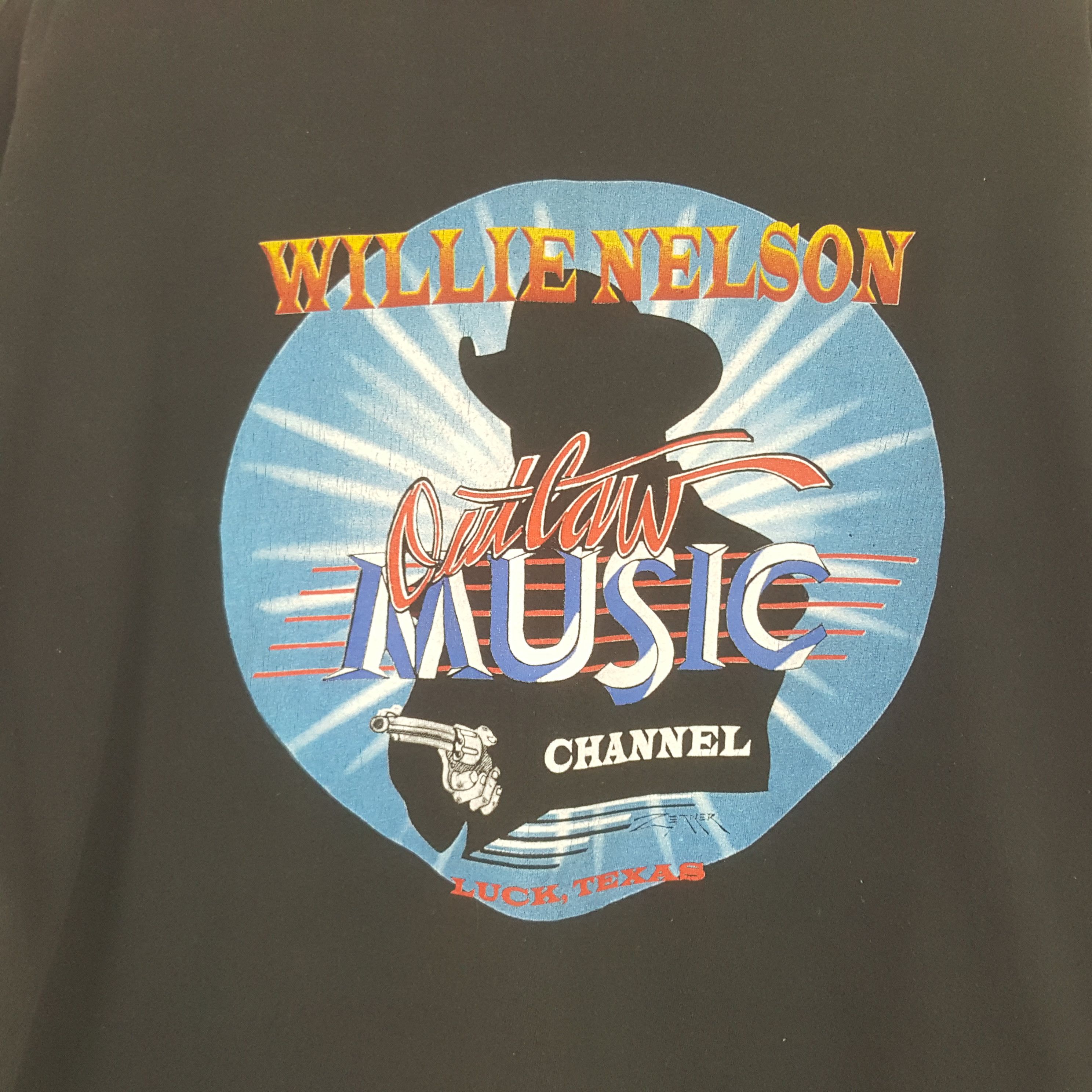 All Sport Vintage Willie Nelson Country Musician Tshirt RR24 Size US XL / EU 56 / 4 - 4 Thumbnail