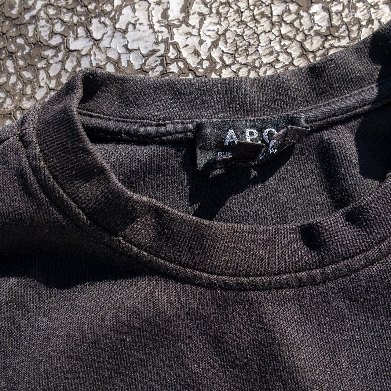 A.P.C. APC Black Crewneck Sweatshirt Size US S / EU 44-46 / 1 - 2 Thumbnail