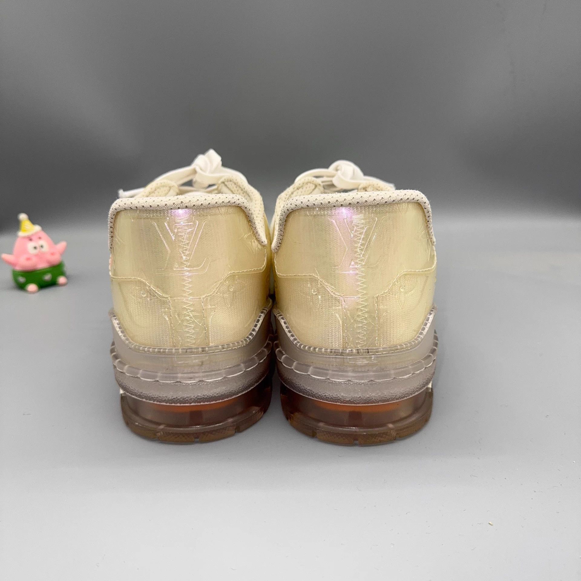 Louis Vuitton LOUIS VUITTON Trainer Monogram Flower White Size US 7.5 / EU 40-41 - 3 Thumbnail