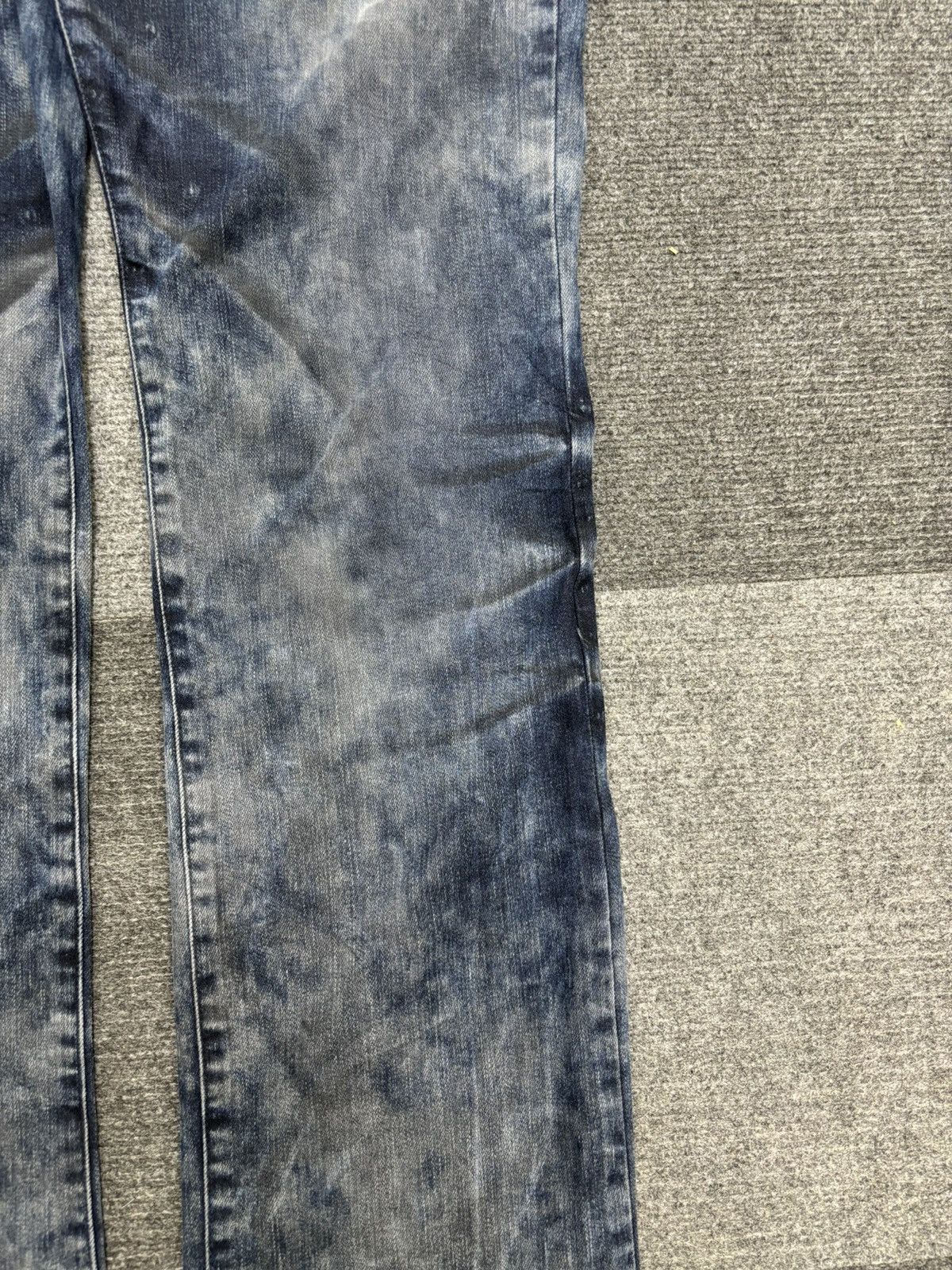 Japanese Brand 💥FLARE💥Insane Style Tornado Mart Japan Flare Denim F466 Size US 35 - 5 Thumbnail