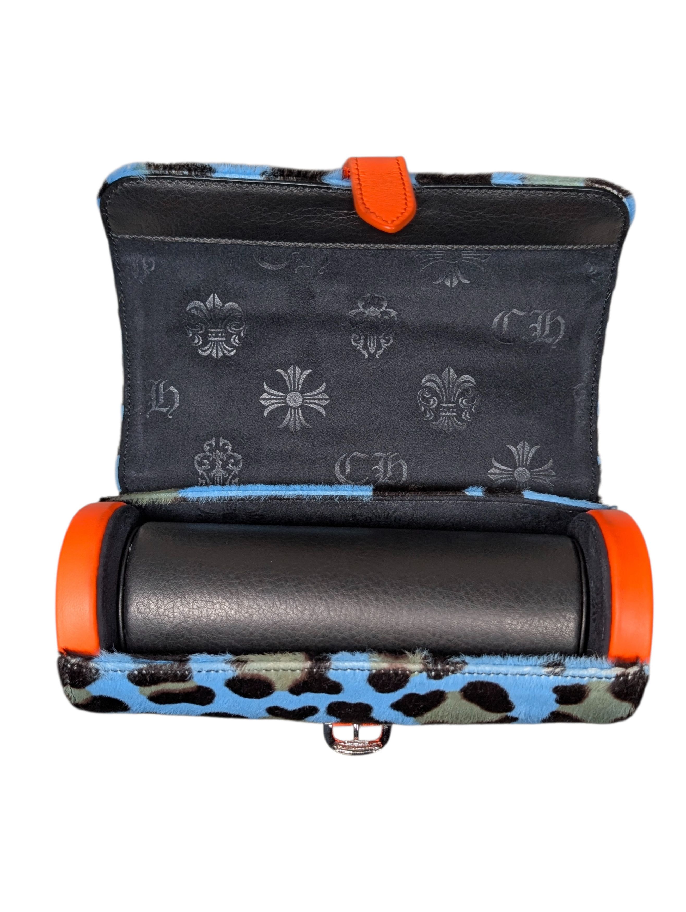 Chrome Hearts St. Barths Cheetah Triple Cross Patch Watch Roll Size ONE SIZE - 6 Thumbnail
