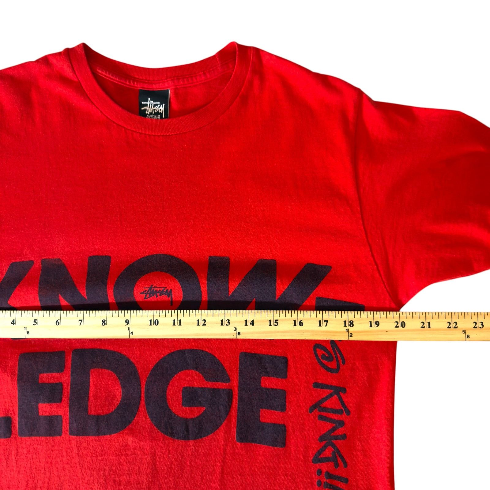 Stussy Stussy Big Knowledge T-shirt Men’s M - Streetwear Skater Emo Size US M / EU 48-50 / 2 - 11 Thumbnail