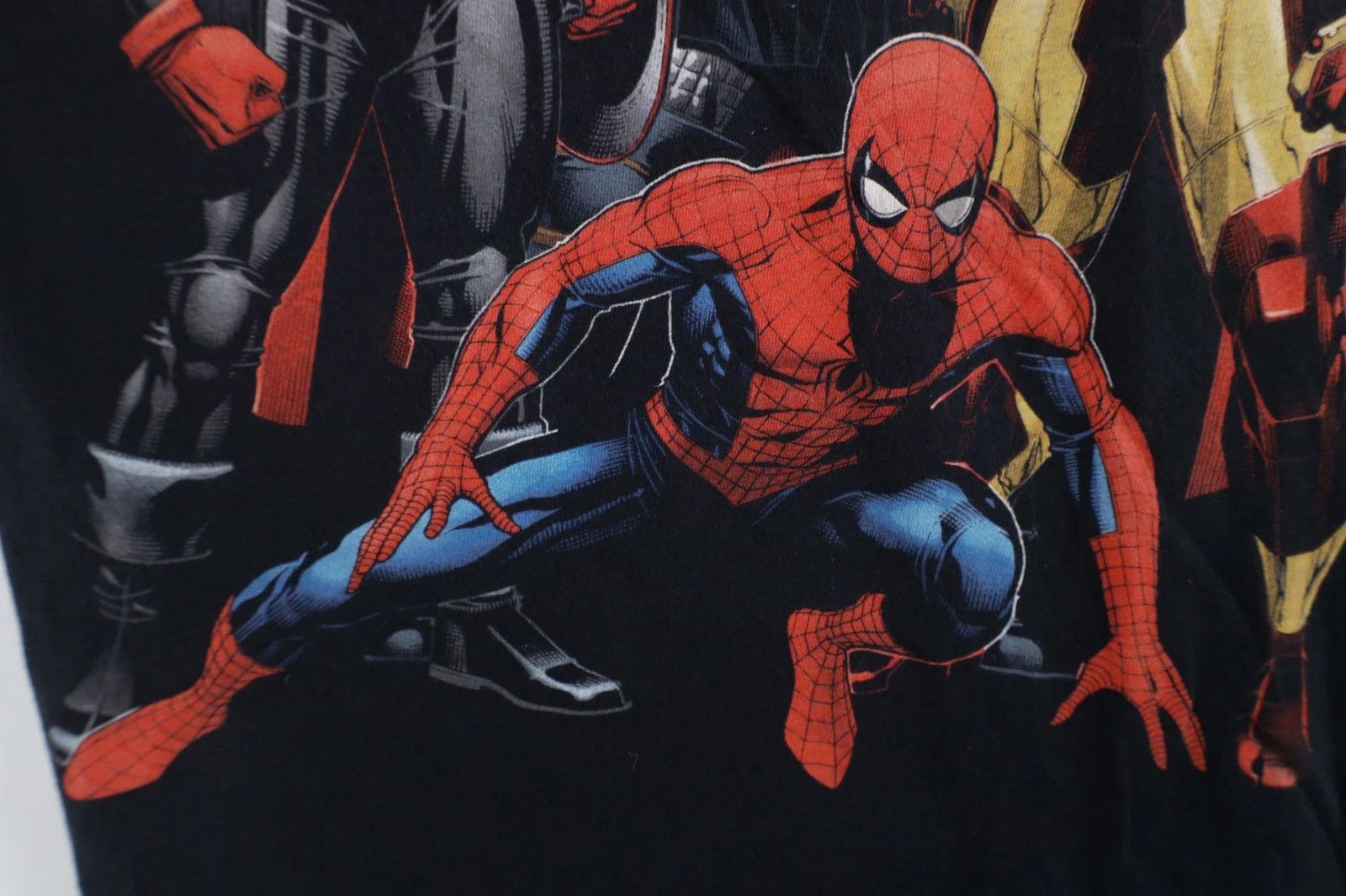 Marvel Comics Vintage Y2K Marvel Comics Spiderman Thor Iron Man T-Shirt Size US XL / EU 56 / 4 - 5 Thumbnail