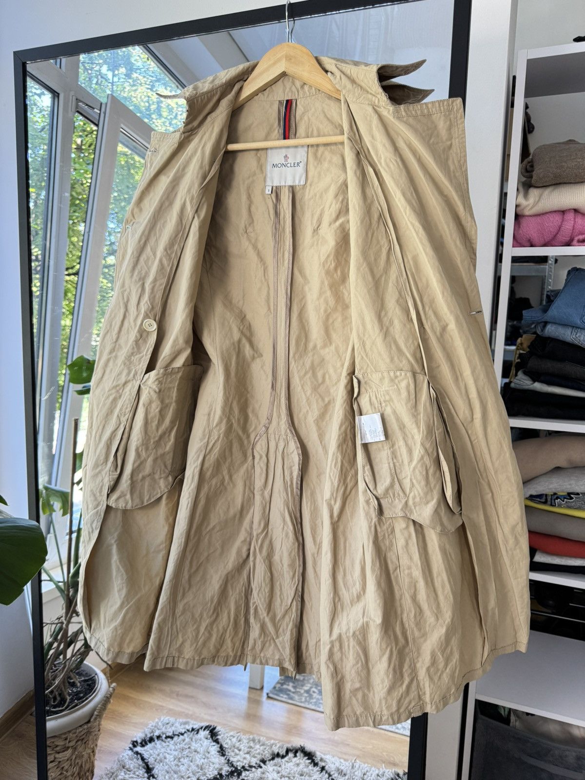 Moncler Moncler trench coat size 1 S Size S / US 4 / IT 40 - 10 Thumbnail