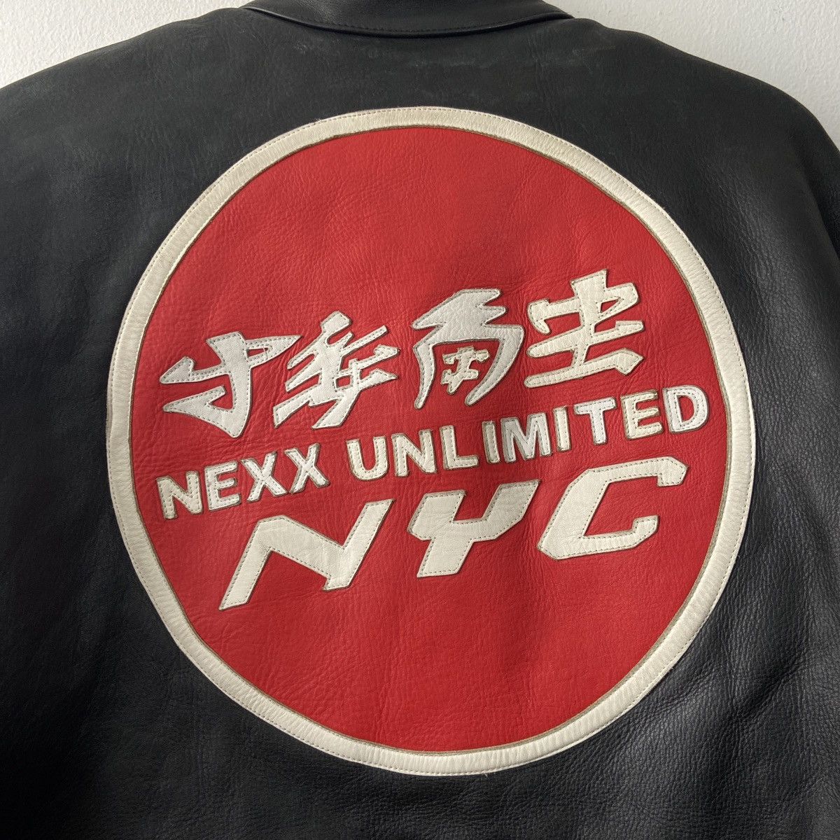 Vintage Nexx Unlimited Leather Motorcycle Racer Jacket Size US XXL / EU 58 / 5 - 12 Thumbnail