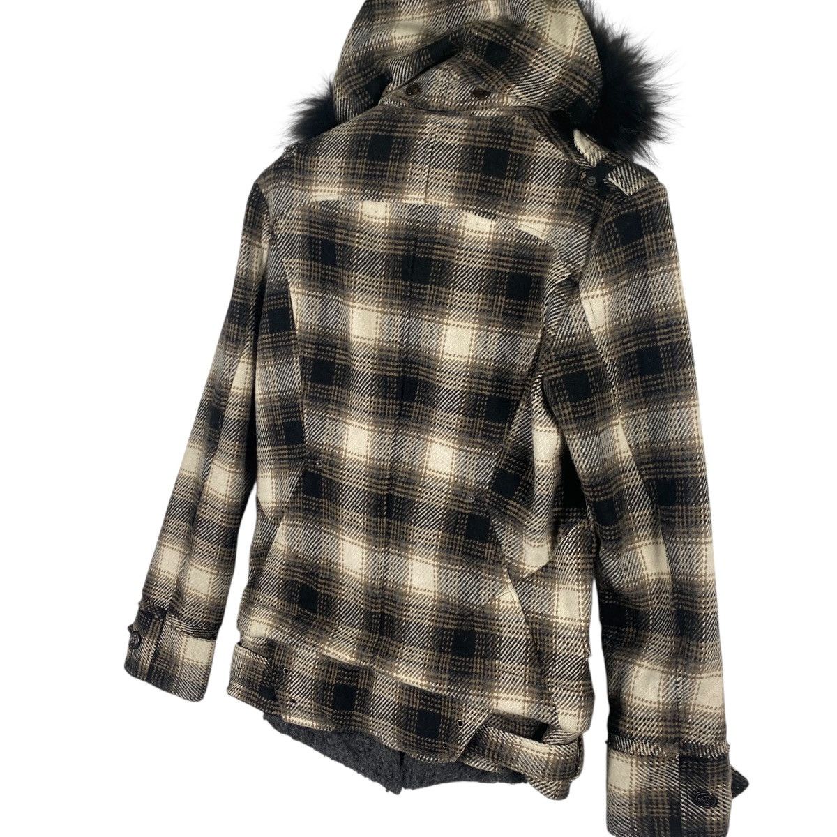 PPFM Vintage Ppfm Faux Fur Hoodie Zipper Jacket L Size Size US L / EU 52-54 / 3 - 9 Thumbnail