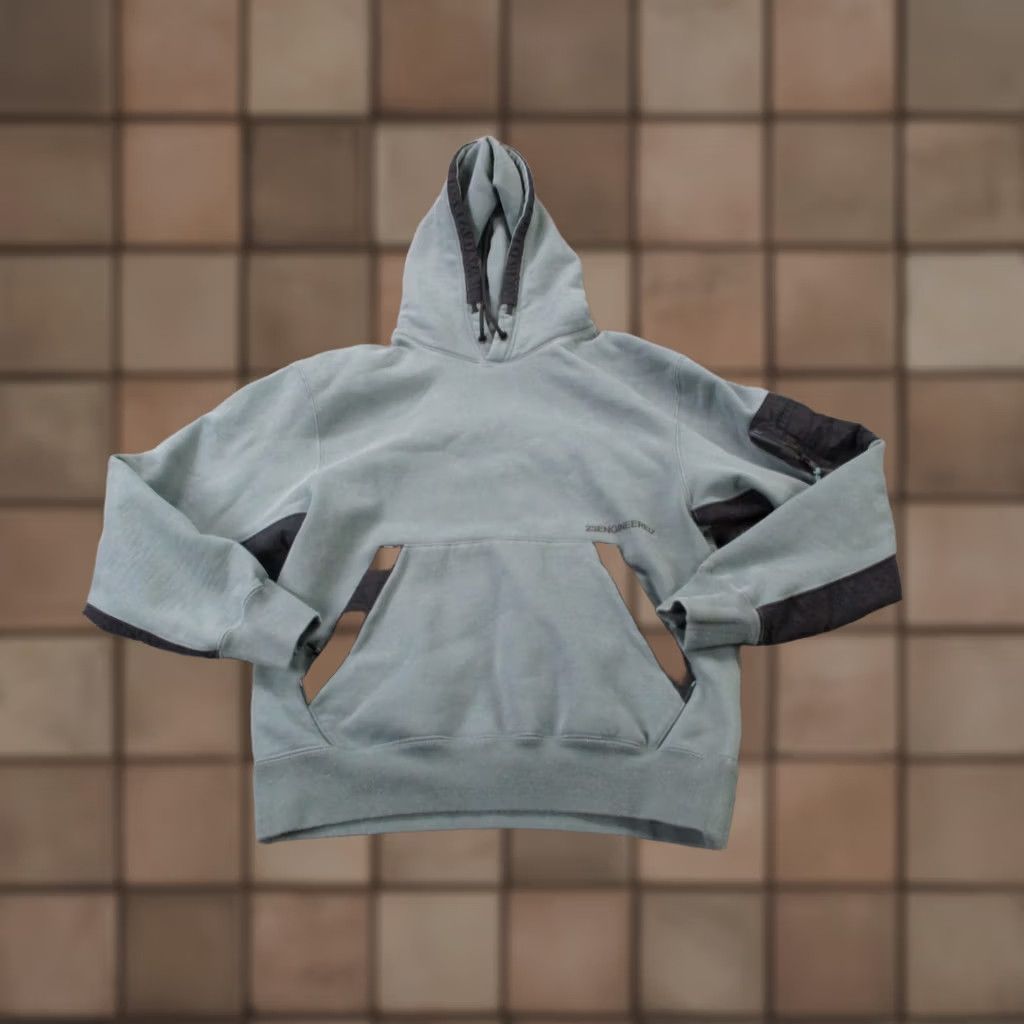 Jordan Brand Air Jordan Sweatshirt Hoodie Mens S Green Jumpman Logo Pullover Casual Active Thermal Pockets Hooded Knit Sports Shirt Size US S / EU 44-46 / 1 - 1 Thumbnail