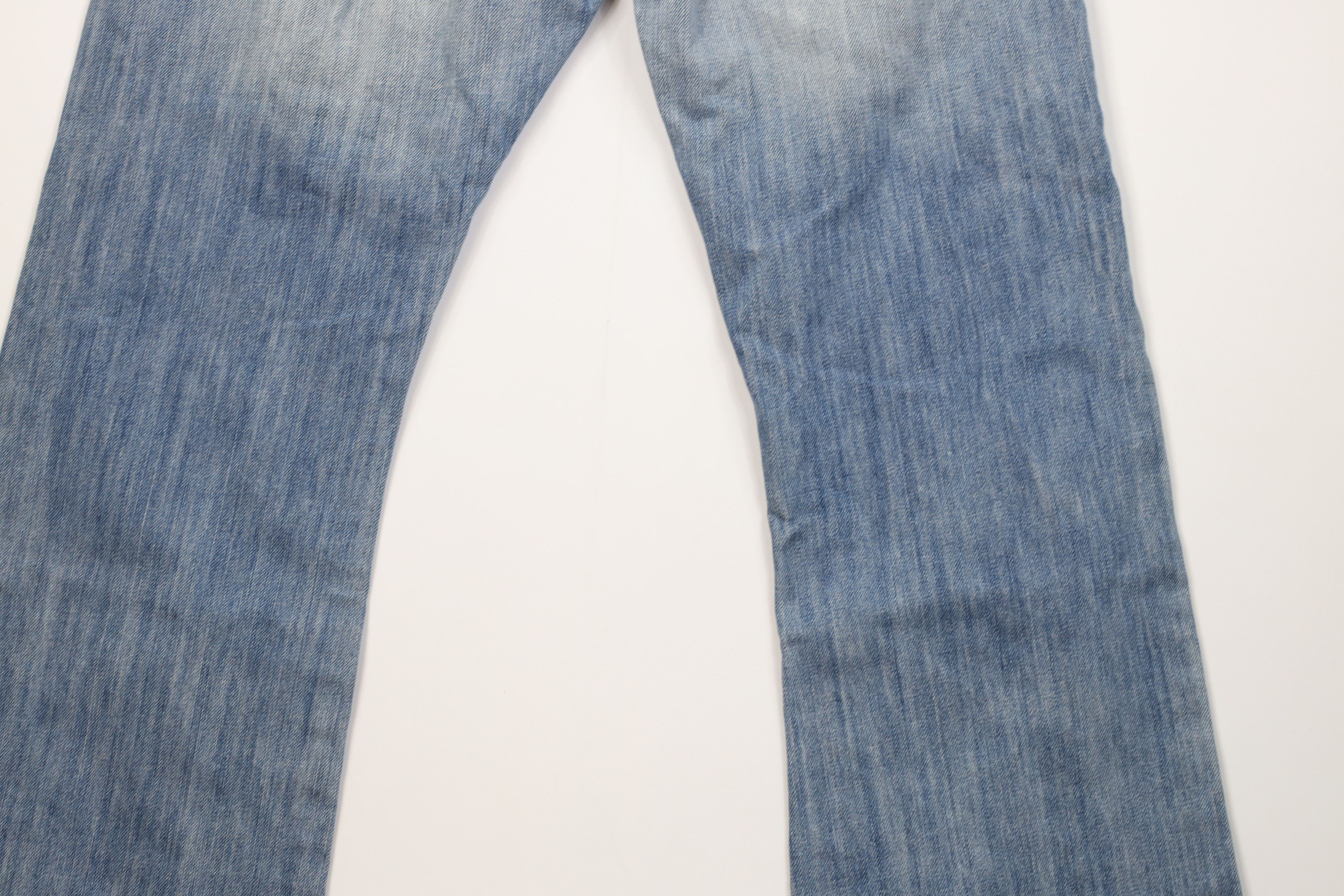 Guess Vintage 90s Y2K Guess Jeans Flared Wide Leg Denim Jeans Blue Size US 34 / EU 50 - 12 Thumbnail