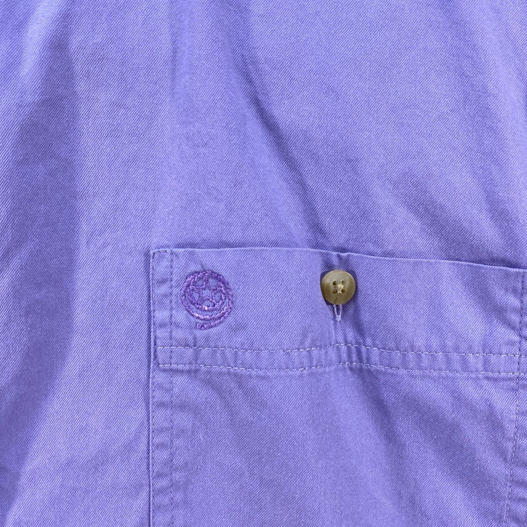 Wrangler VINTAGE George Strait Wrangler Cowboy Cut Western Shirt Long Sleeve Purple Mens 3XL Size US XXL / EU 58 / 5 - 4 Thumbnail