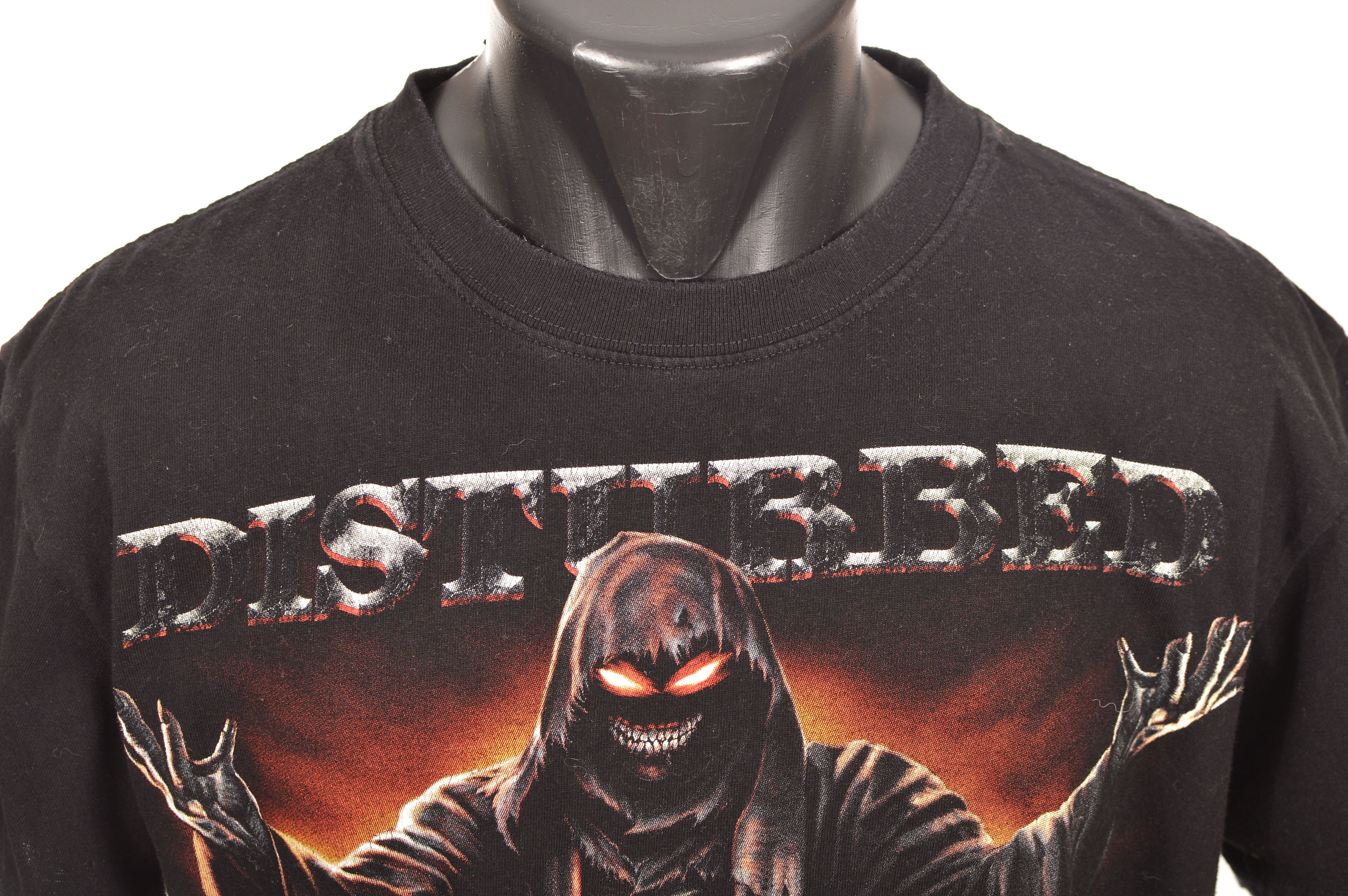 Vintage Hot Rock Disturbed The Guy Vintage Rock Metal T-Shirt Size US M / EU 48-50 / 2 - 2 Thumbnail