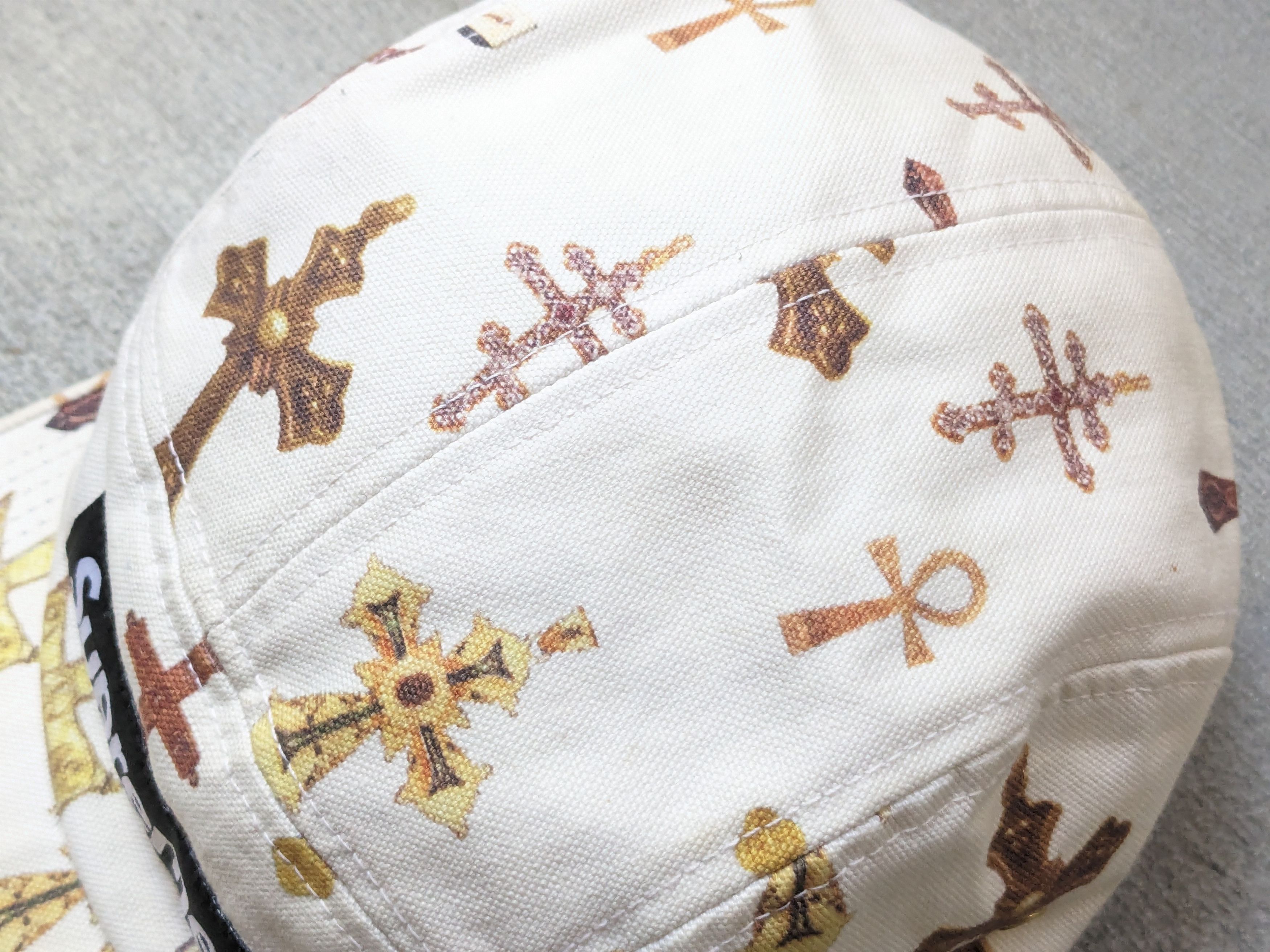 Supreme Supreme Crosses Camp Hat White SS/13 Bogo Box Logo Size ONE SIZE - 7 Thumbnail