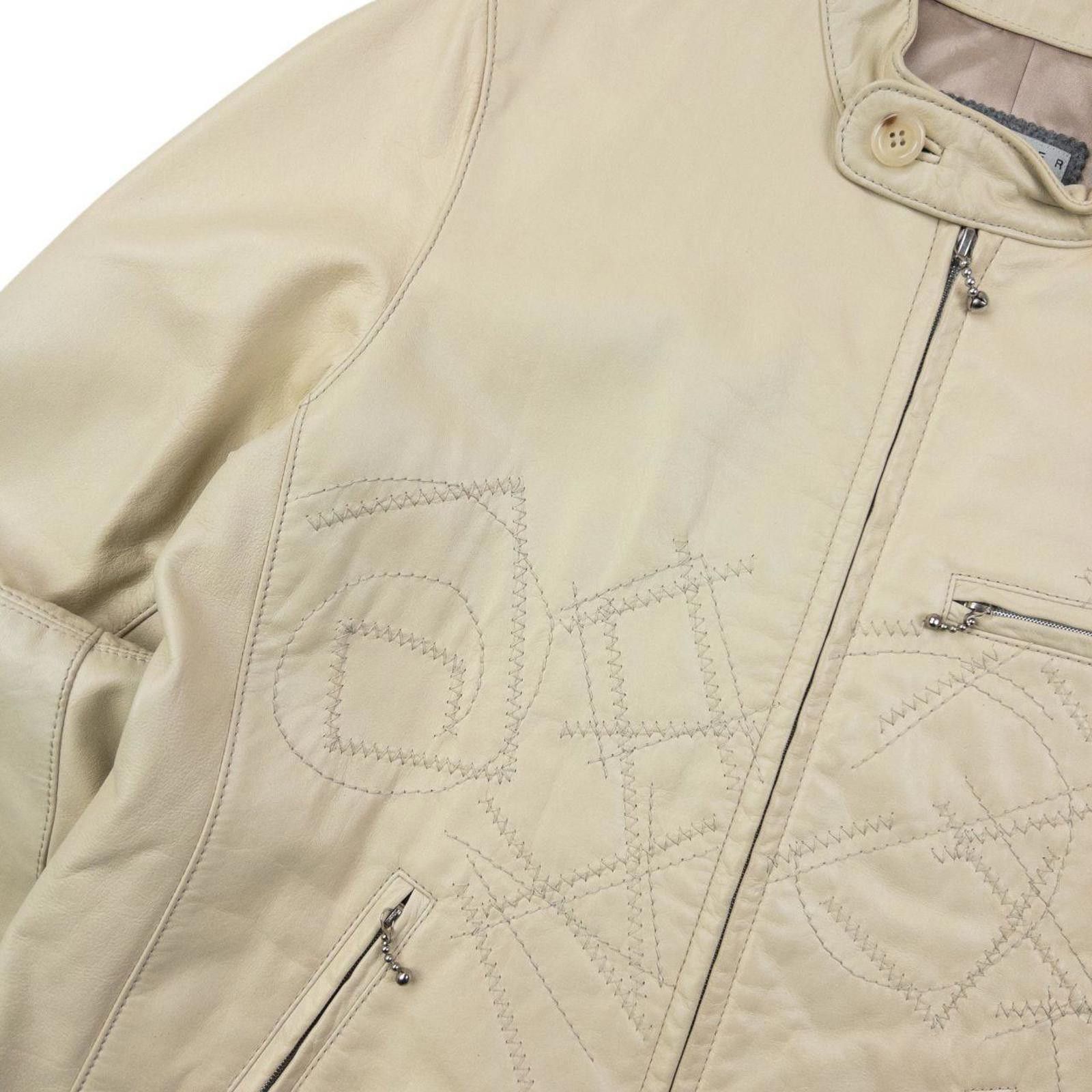 Issey Miyake Vintage 90s Hai Sporting Gear By Issey Miyake Leather Jacket Size US M / EU 48-50 / 2 - 5 Thumbnail