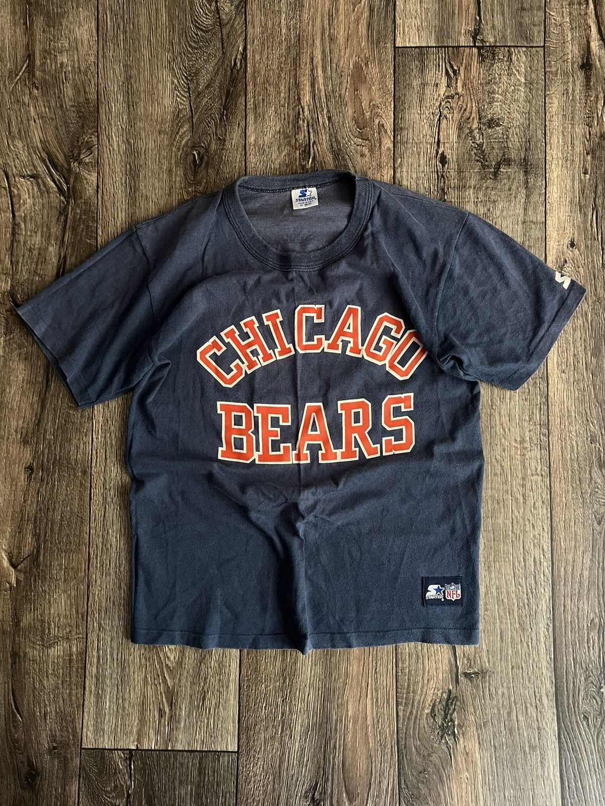 NFL × Starter × Vintage Vintage 80s Starter Single Stitch Chicago Bears NFL Jersey Size US M / EU 48-50 / 2 - 1 Thumbnail