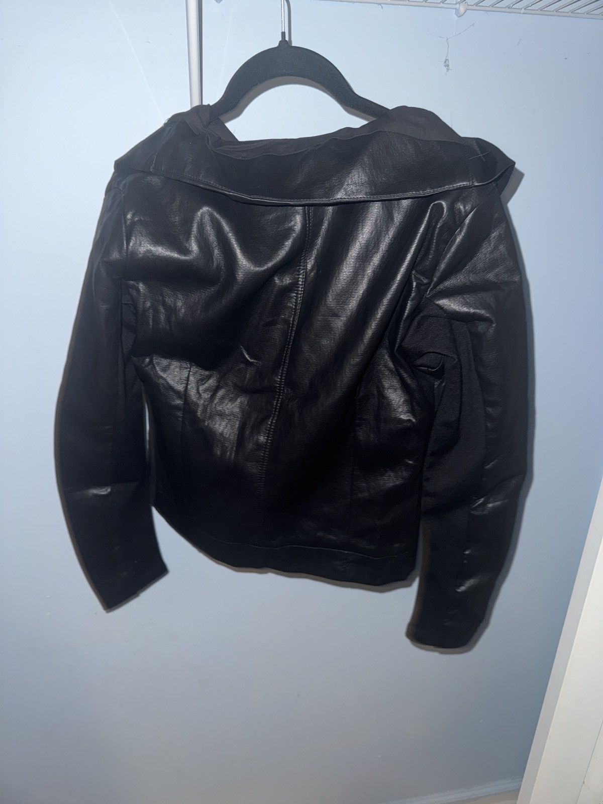 Rick Owens Rick Owens Style Leather Jacket Size L / US 10 / IT 46 - 3 Thumbnail